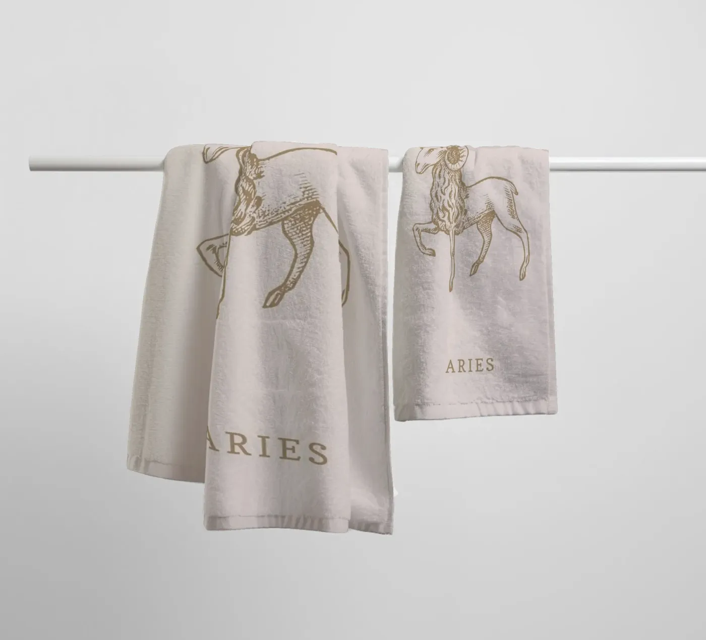 Aries Handtuch von Flora & Fauna