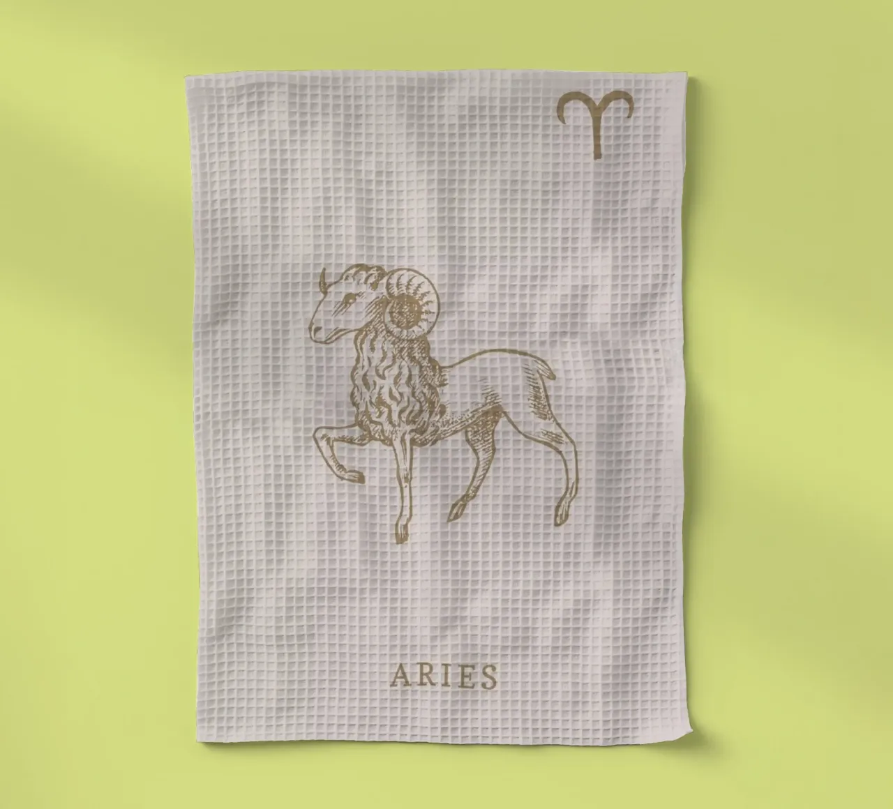 Aries canovaccio da cucina da Flora & Fauna