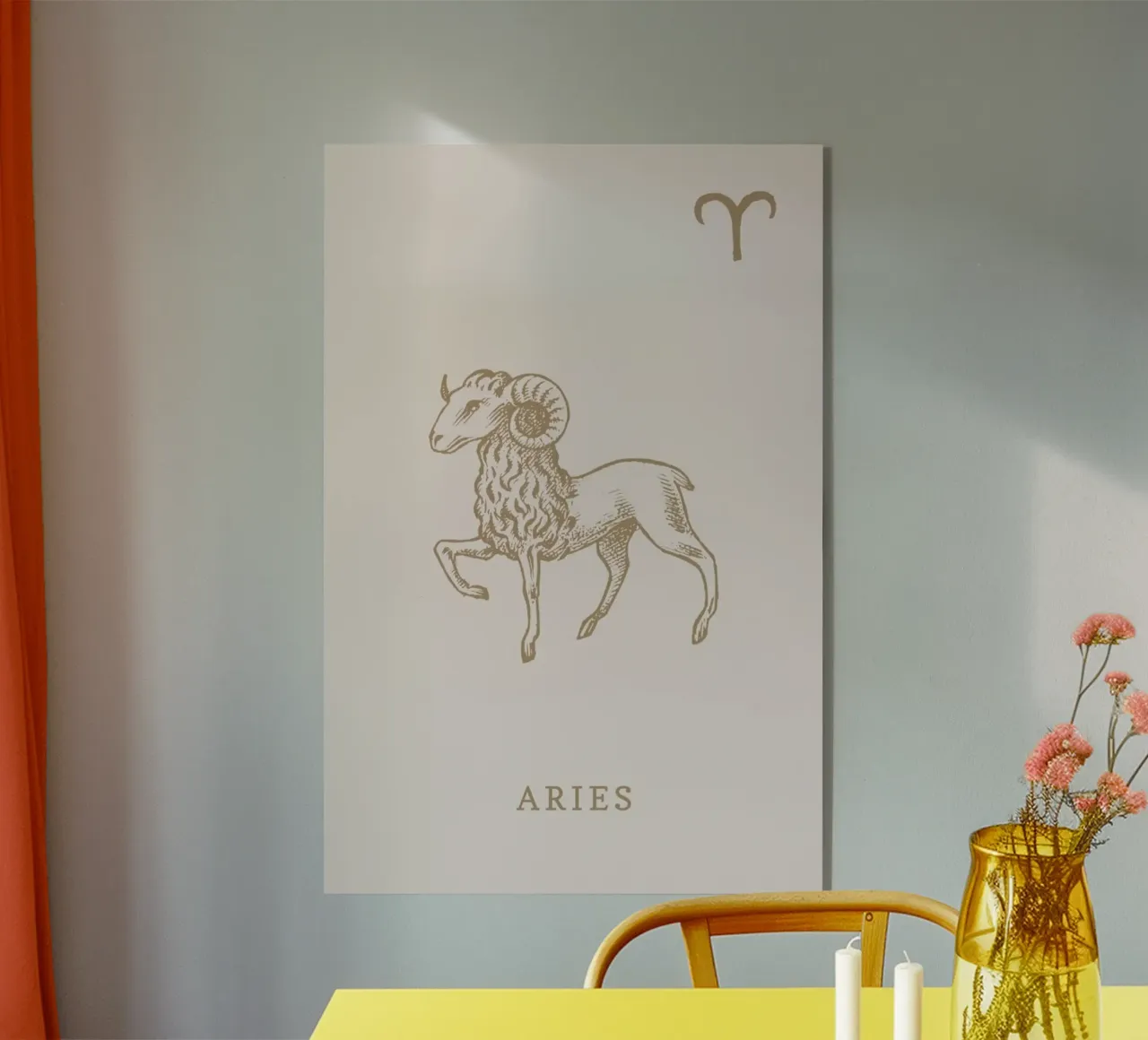 Aries plexiglass da Flora & Fauna
