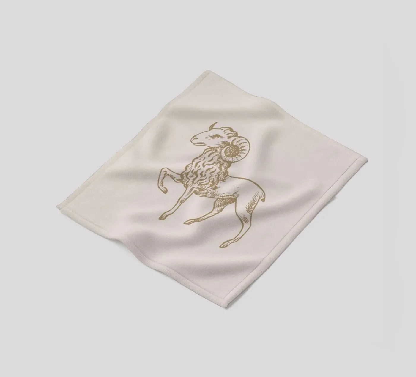 Aries fleecedeken van Flora & Fauna