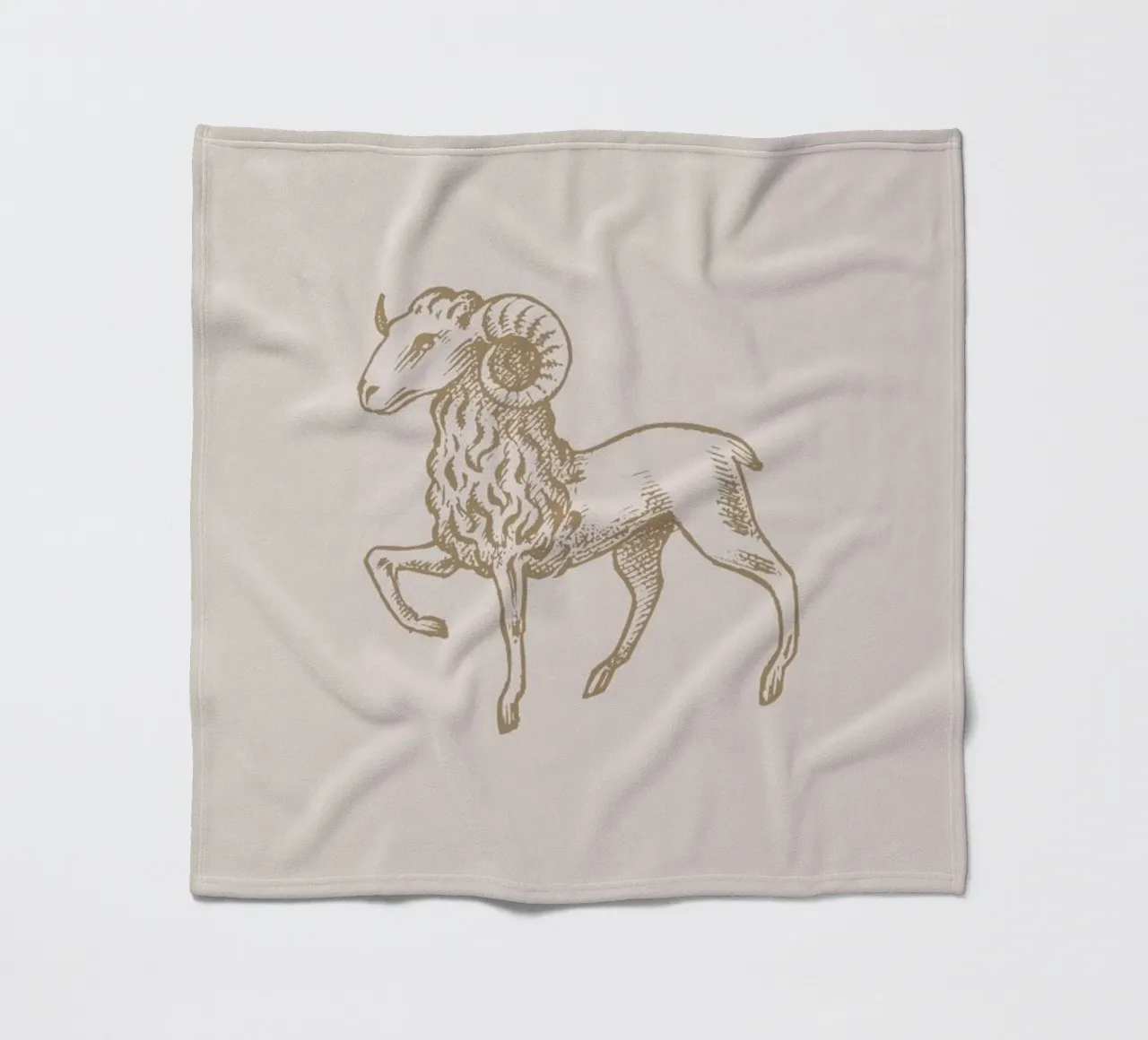 Aries fleecedeken van Flora & Fauna