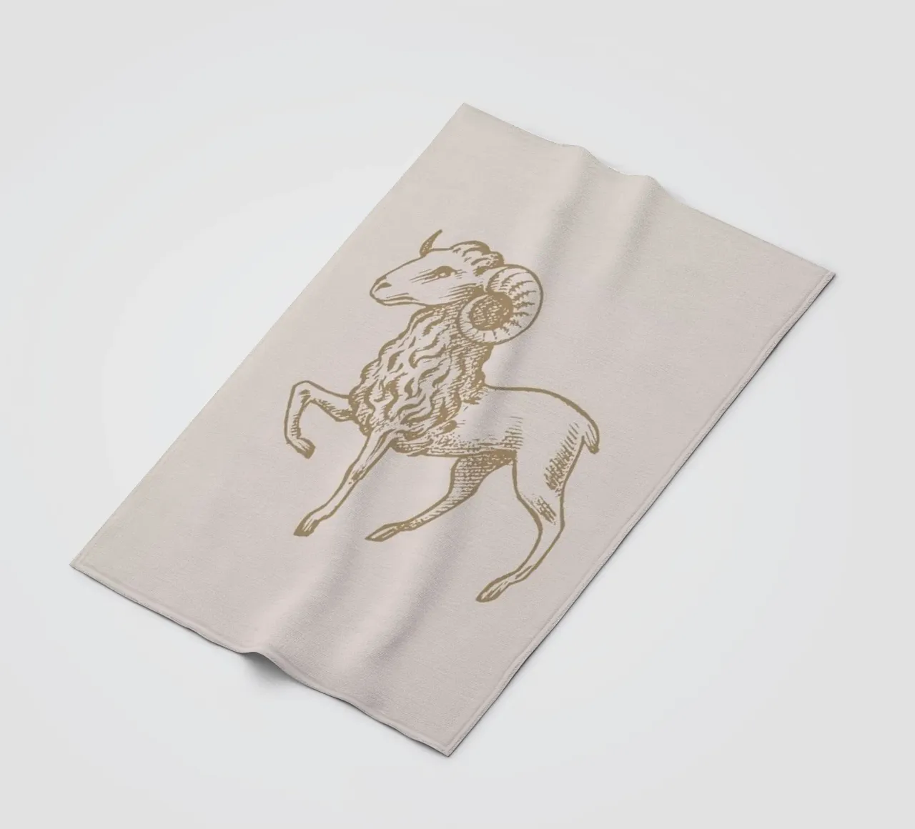 Aries fleecedeken van Flora & Fauna