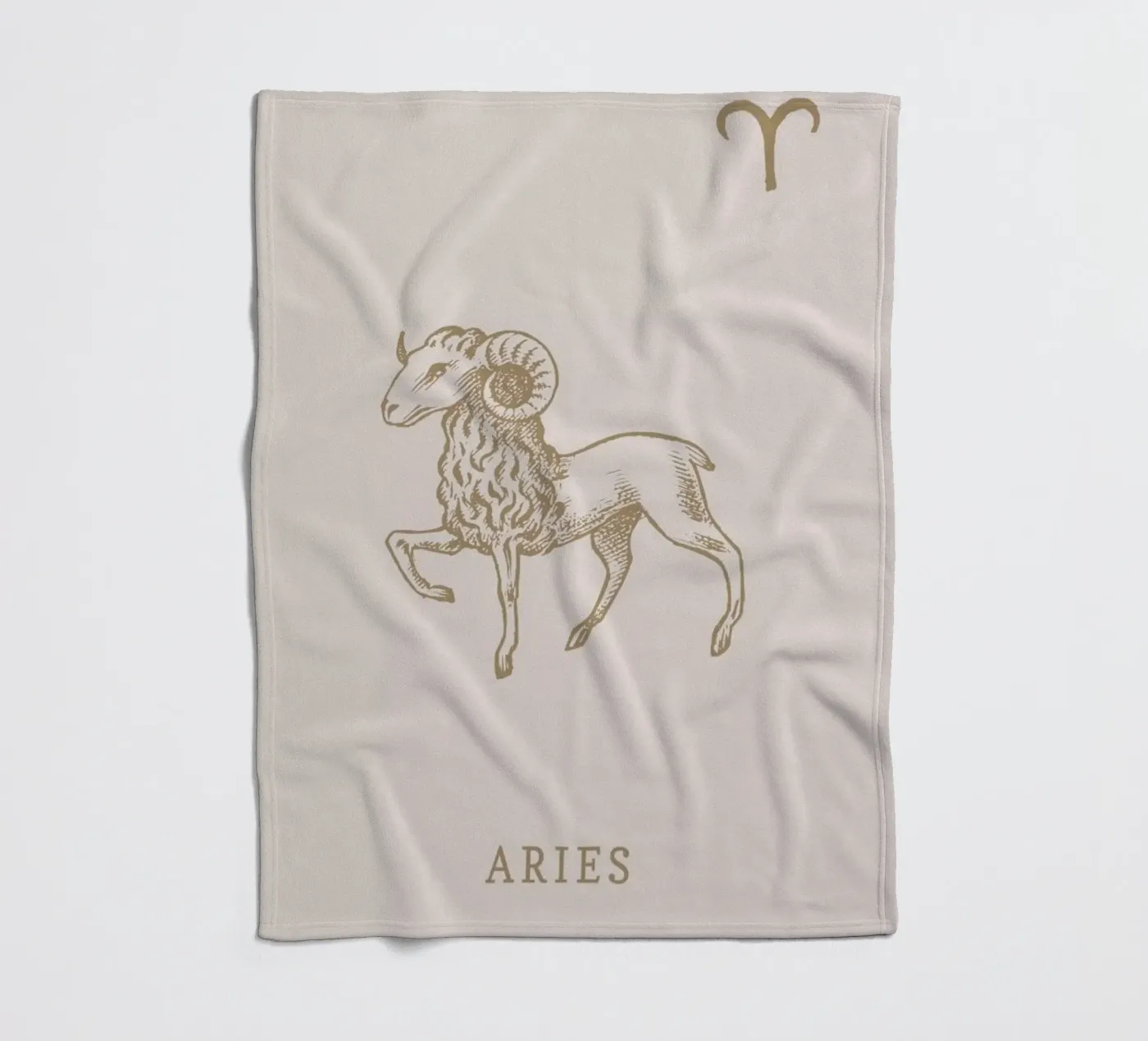 Aries fleecedeken van Flora & Fauna