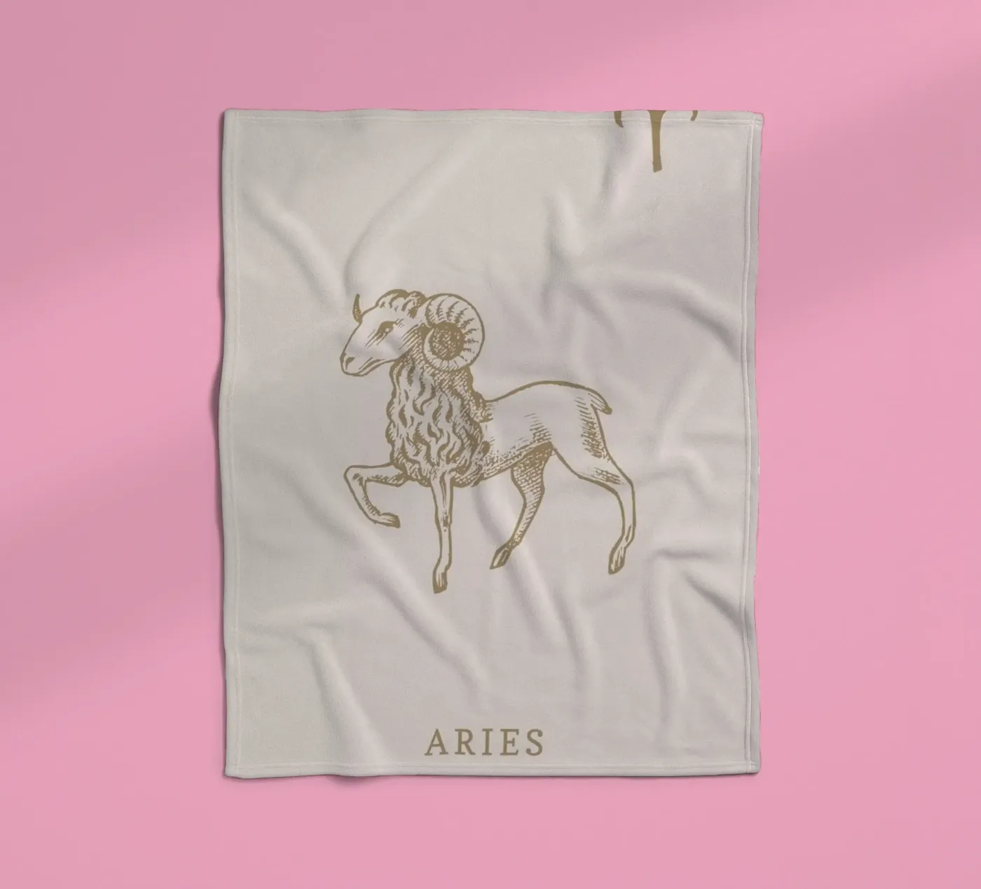 Aries fleecedeken van Flora & Fauna