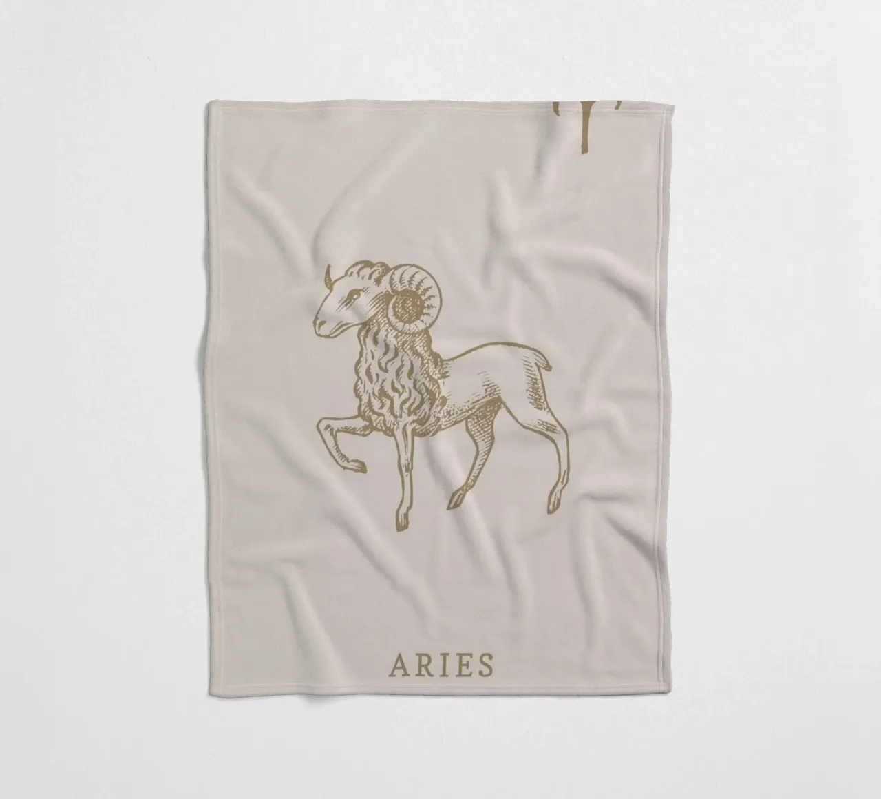 Aries fleecedeken van Flora & Fauna