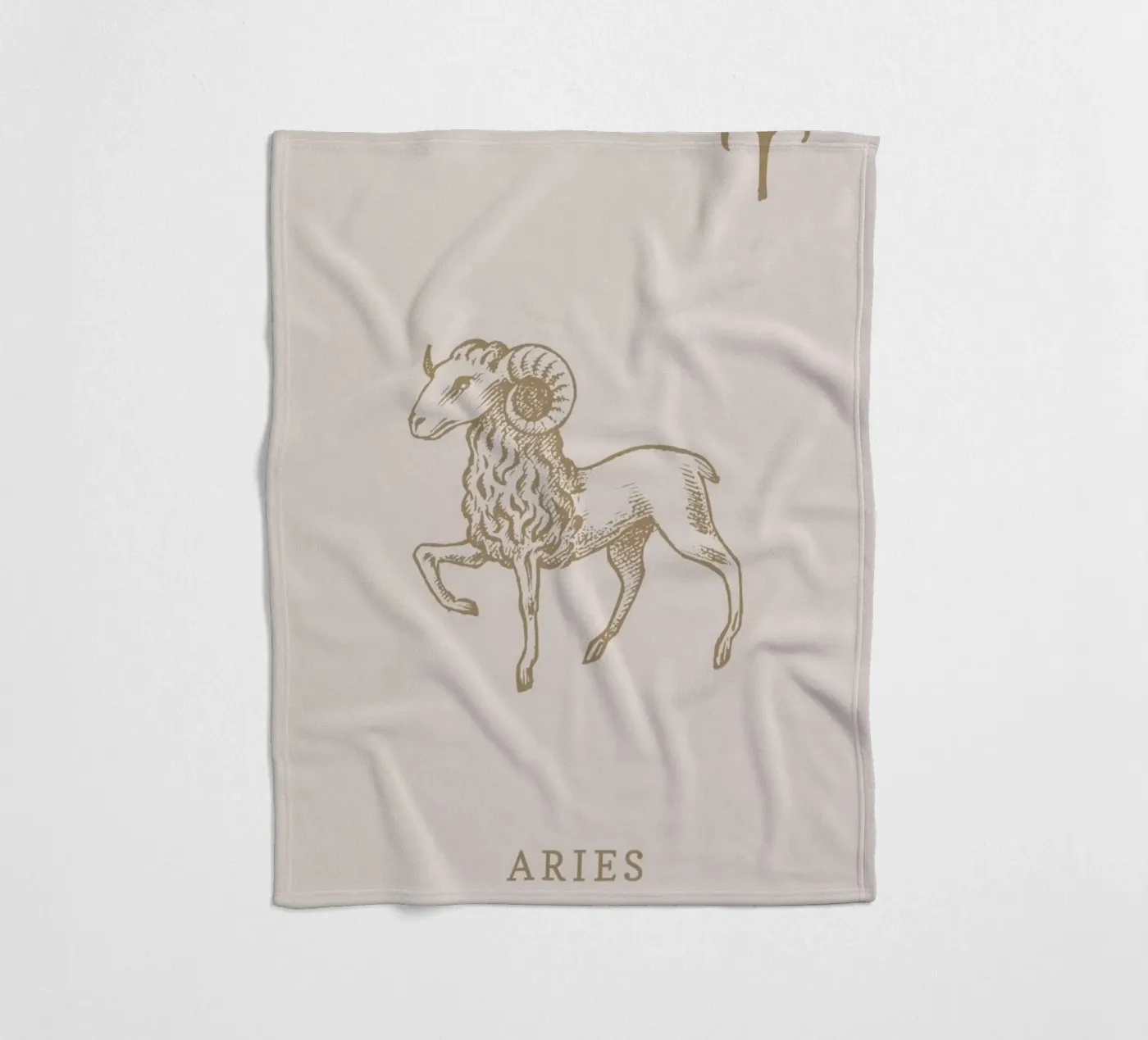 Aries fleecedeken van Flora & Fauna