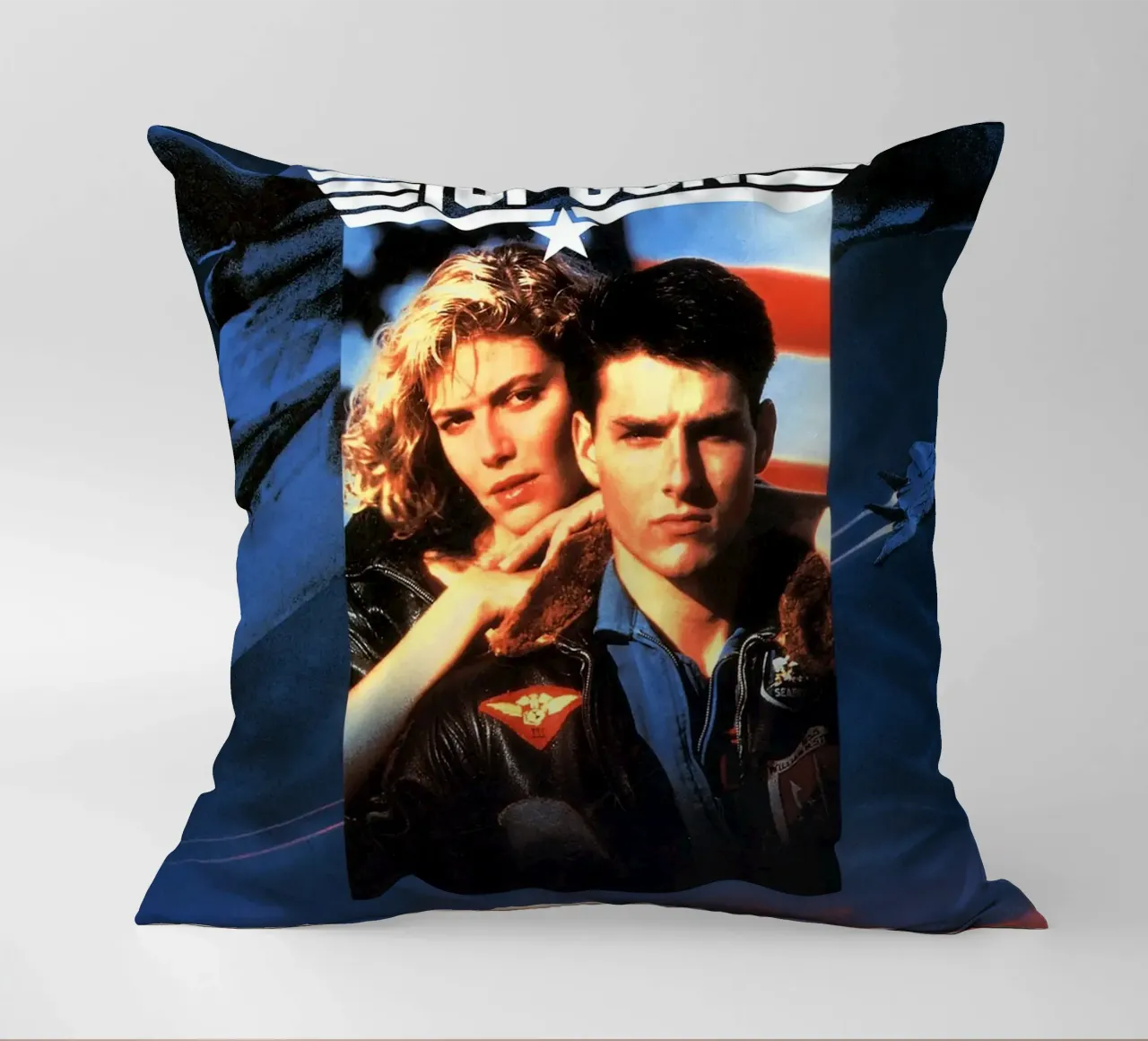 Top Gun Movie cojín de Attaboy Dsgn