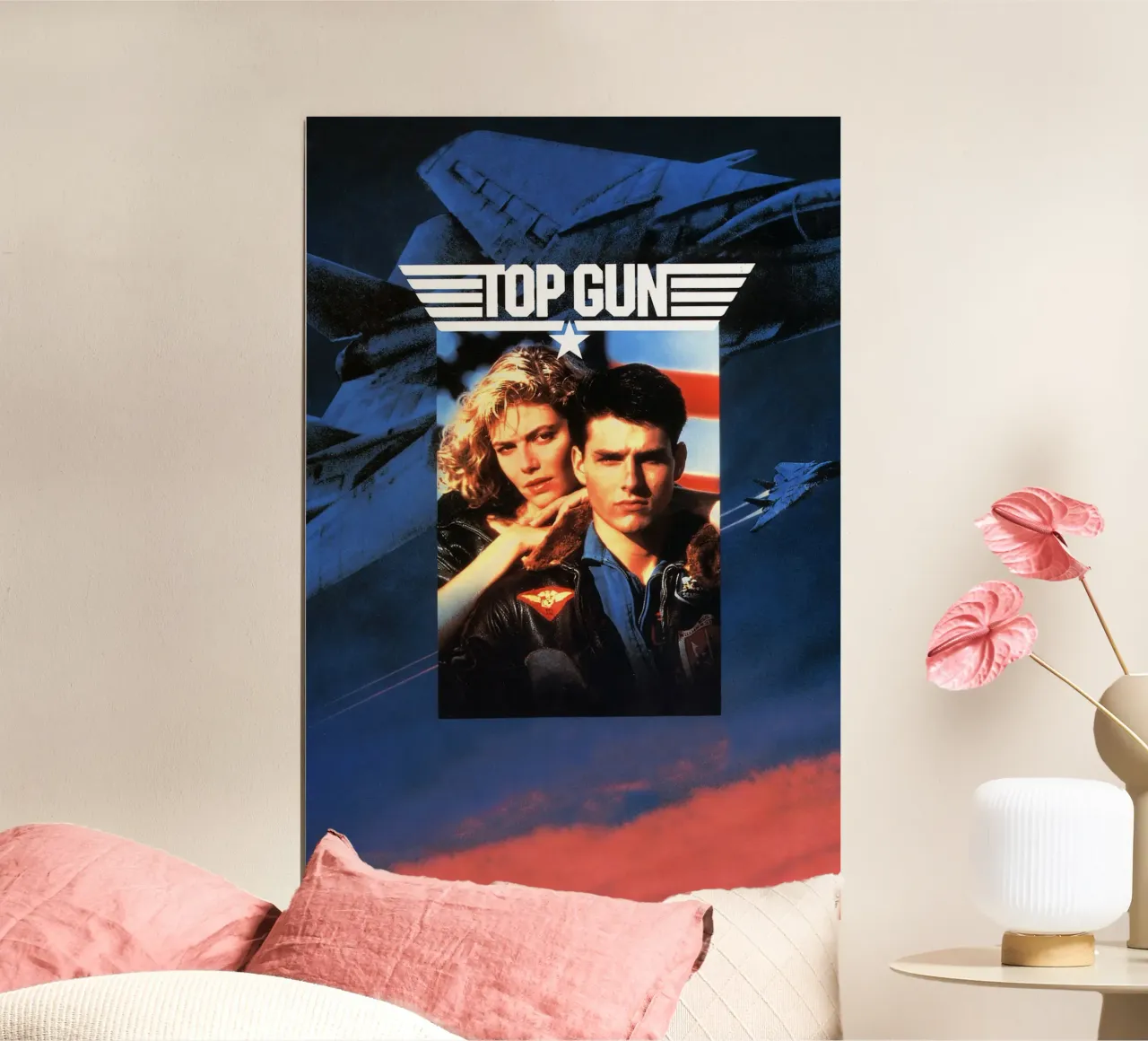 Top Gun Movie poster con telaio in plastica da Attaboy Dsgn