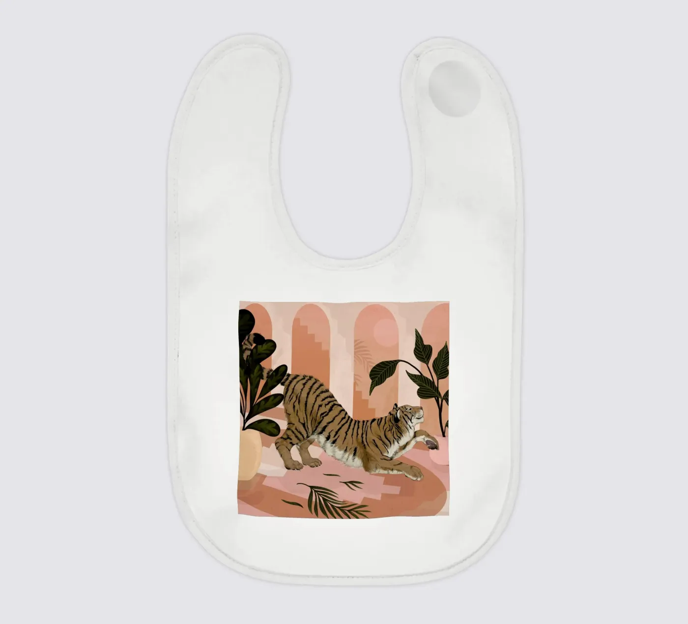 Easy Tiger Babylätzchen von Laura Graves
