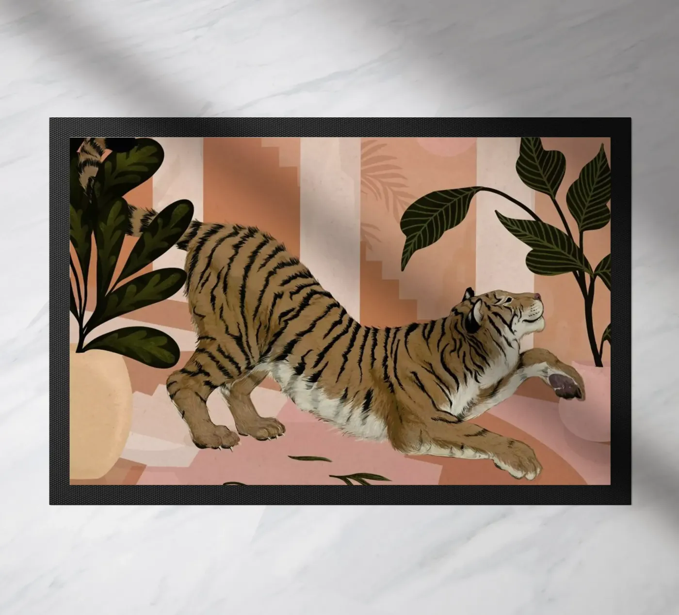 Easy Tiger deurmat van Laura Graves