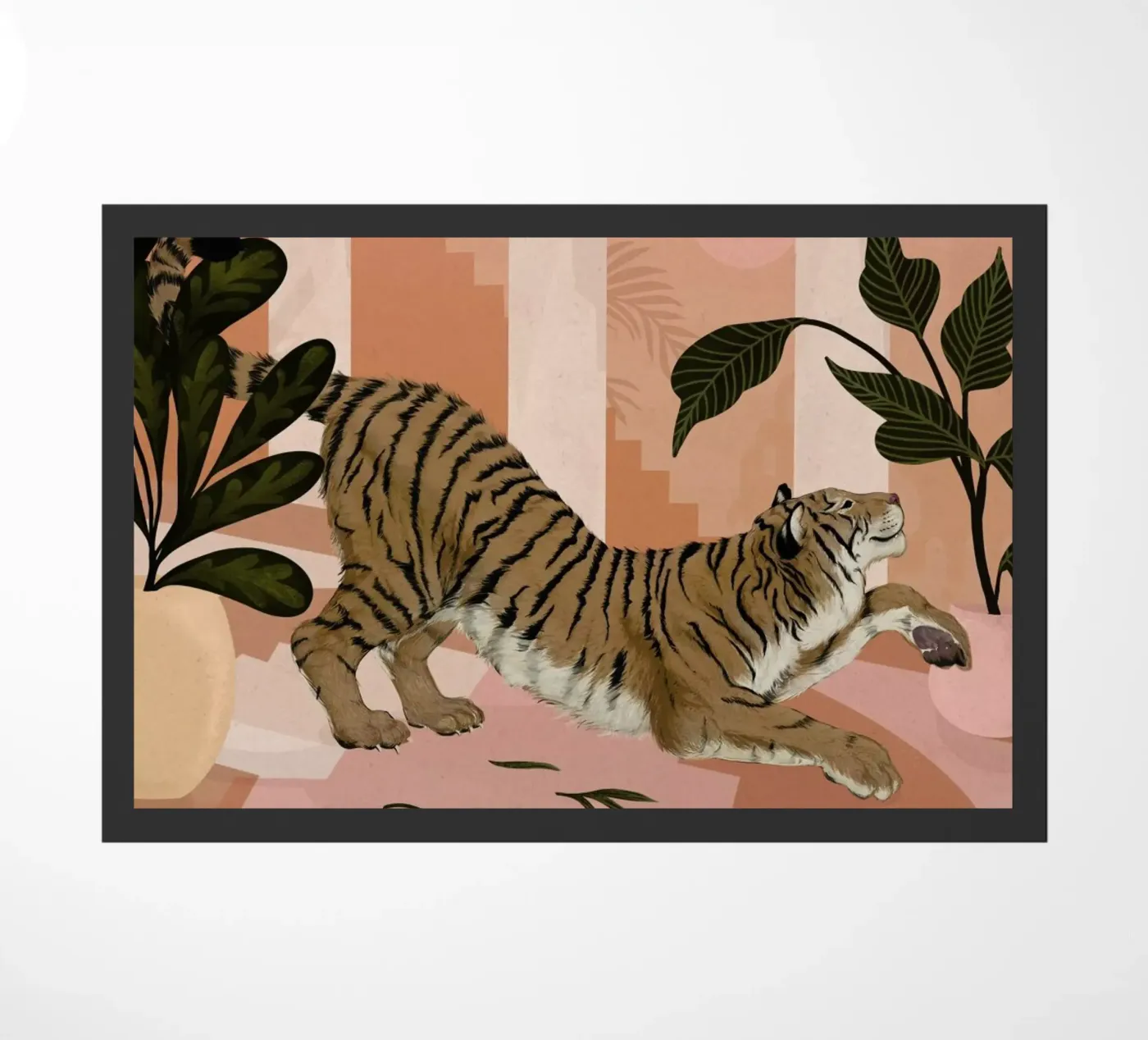 Easy Tiger doormat by Laura Graves