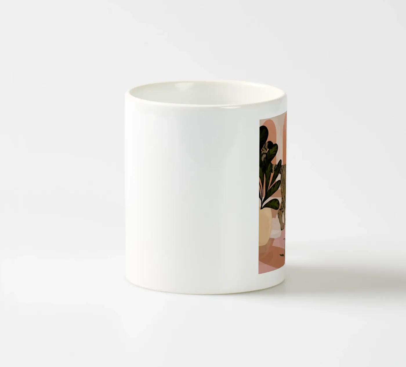Easy Tiger ceramic mug by Laura Graves