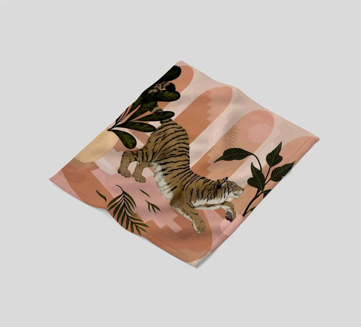 Easy Tiger Fleecedecke von Laura Graves