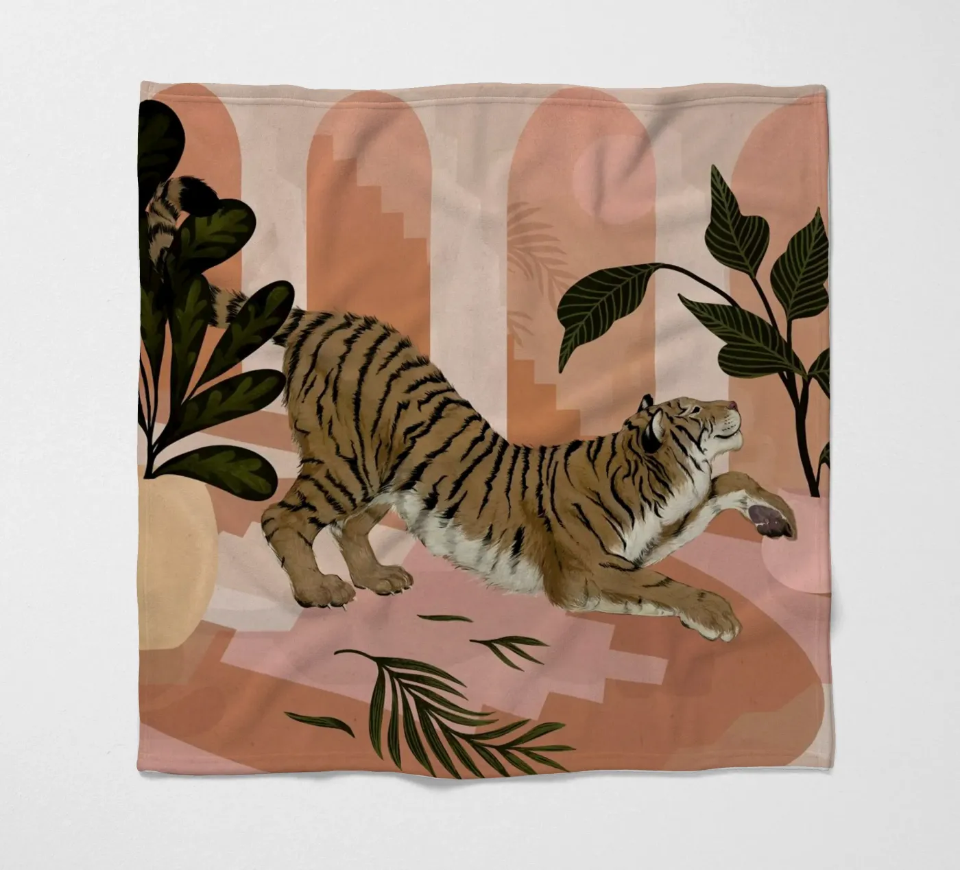 Easy Tiger Fleecedecke von Laura Graves