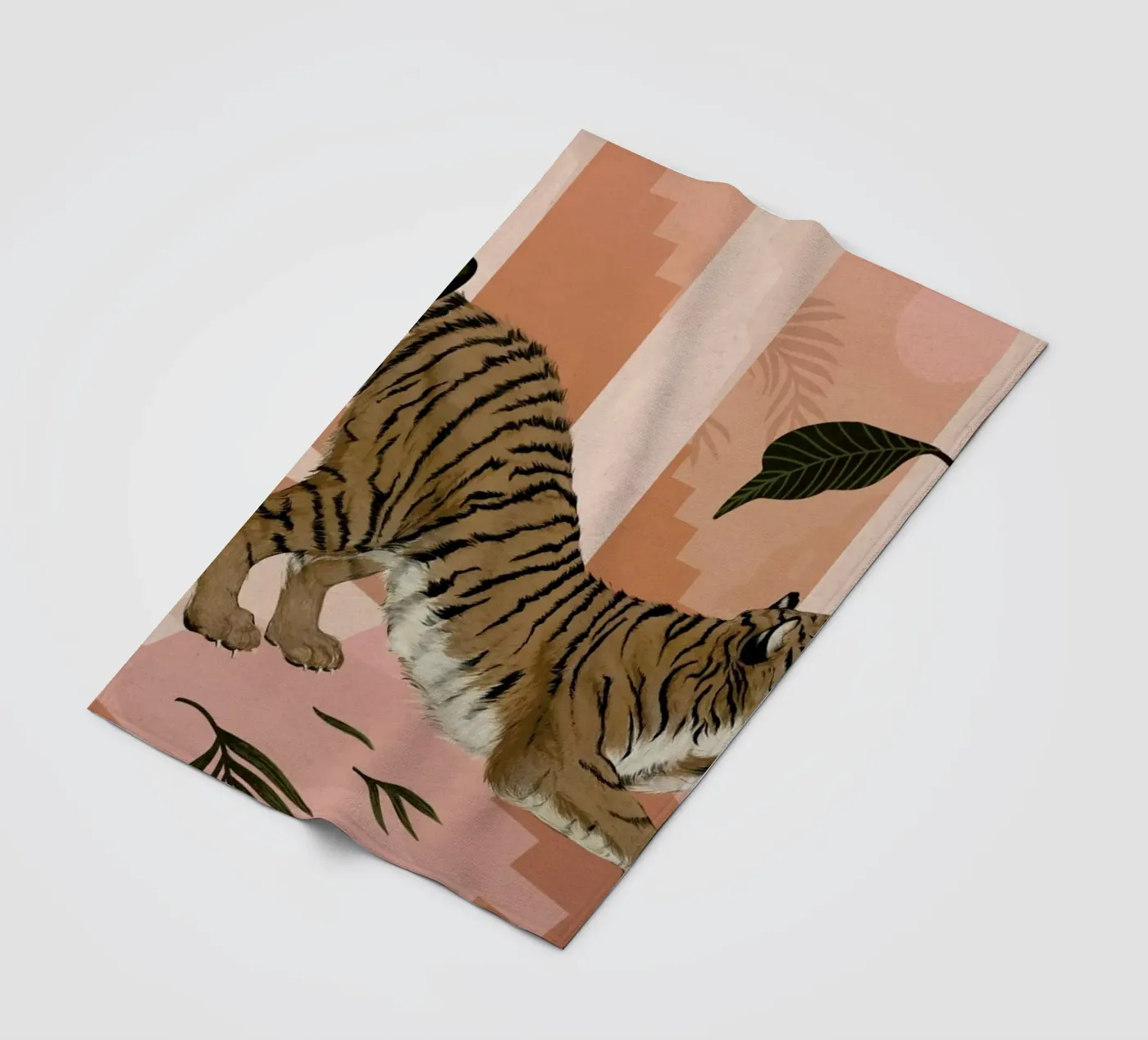 Easy Tiger Fleecedecke von Laura Graves