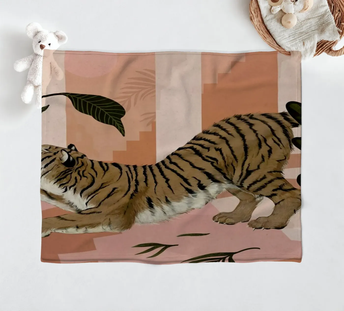 Easy Tiger Fleecedecke von Laura Graves