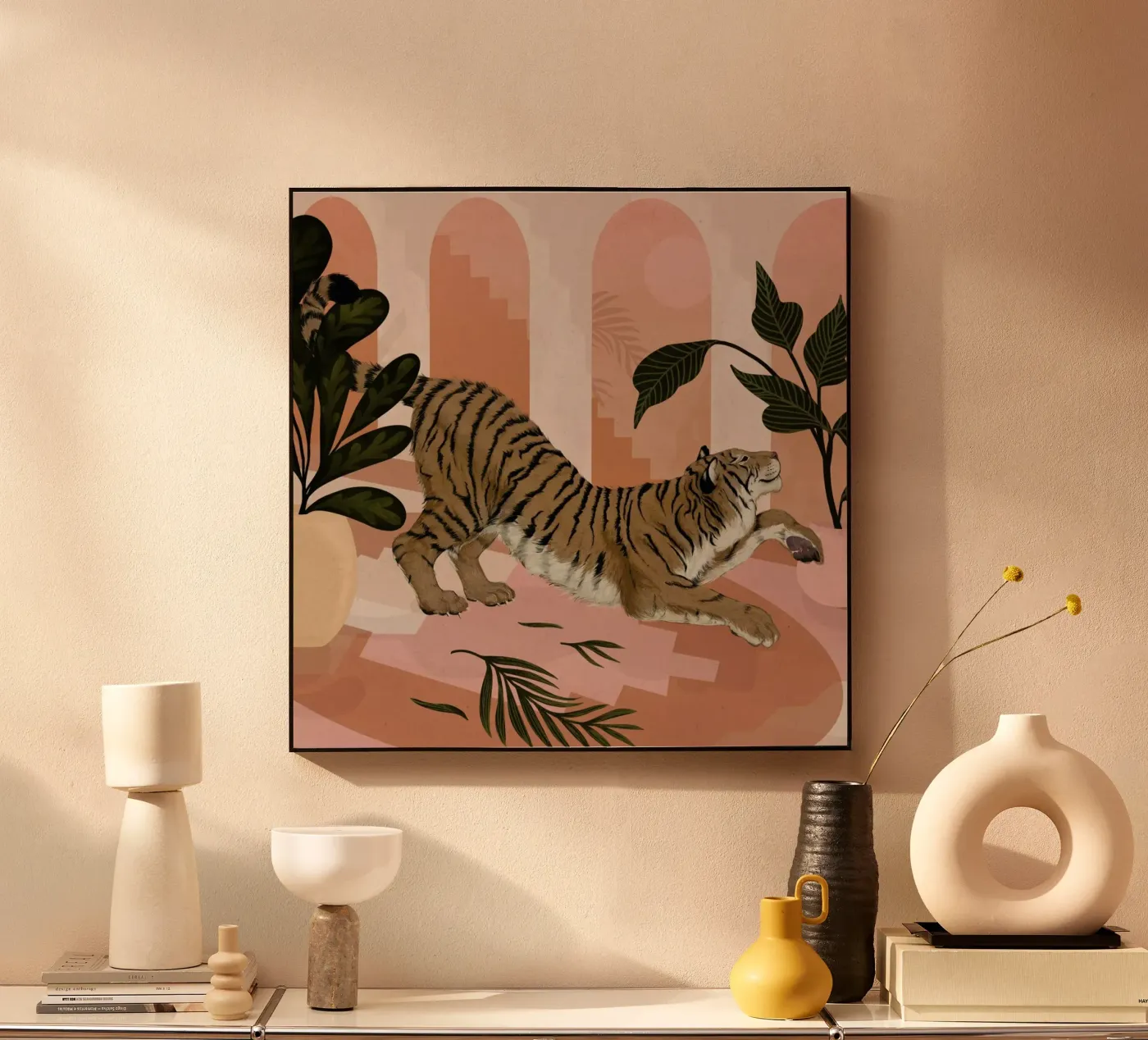 Easy Tiger forex plate by Laura Graves