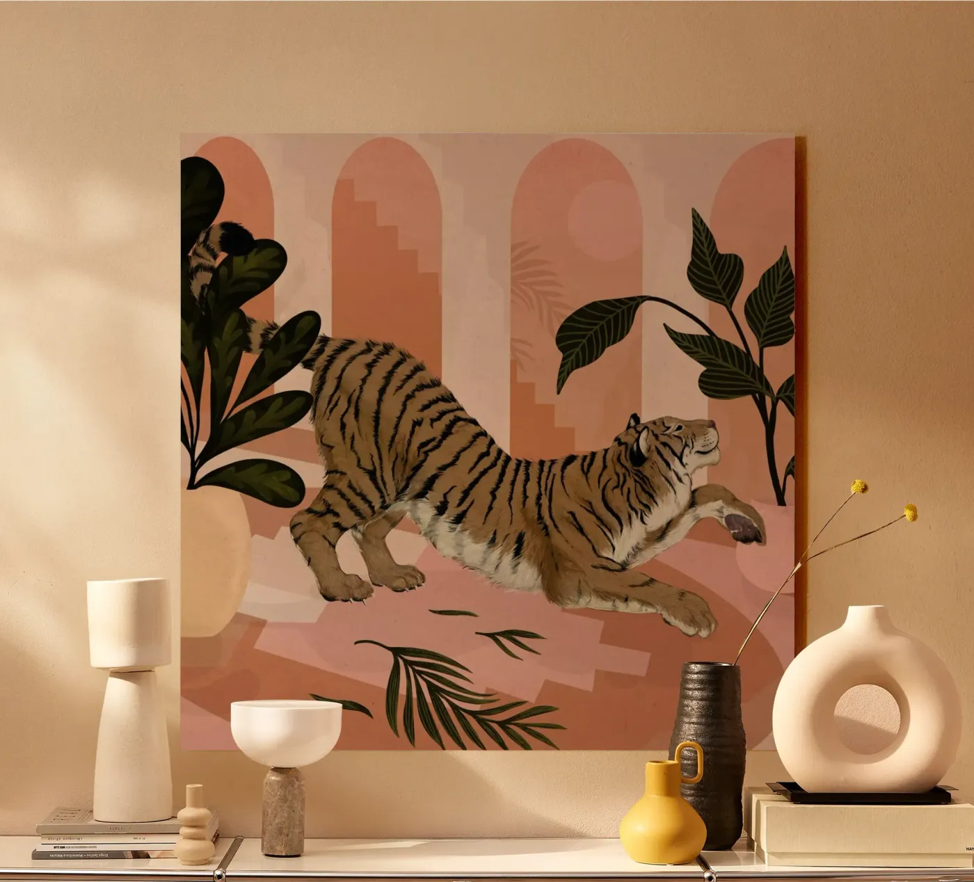 Easy Tiger forex plate by Laura Graves