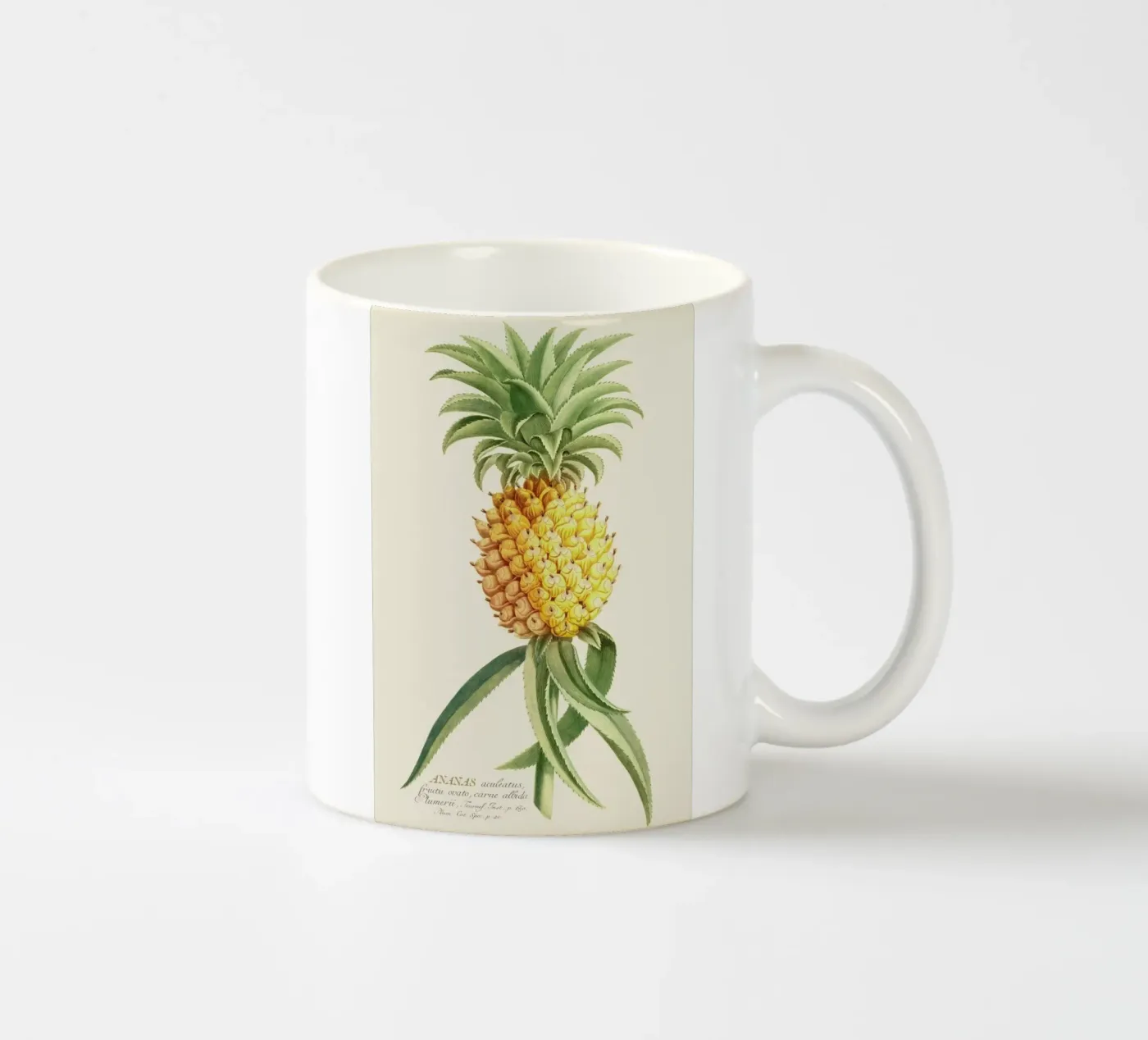 Pineapple 2 ceramic mug by Astër