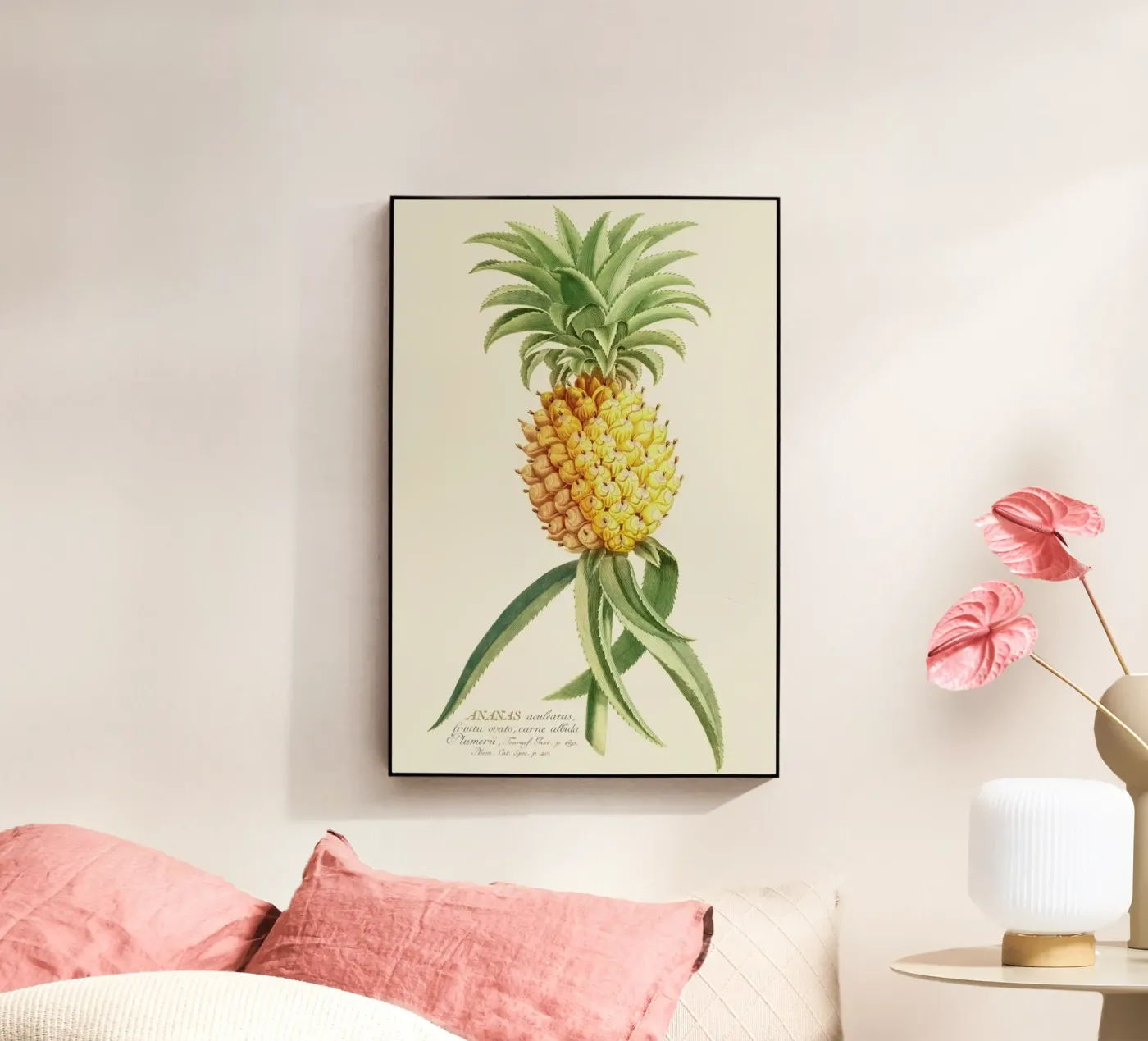Pineapple 2 acrylic glass by Astër