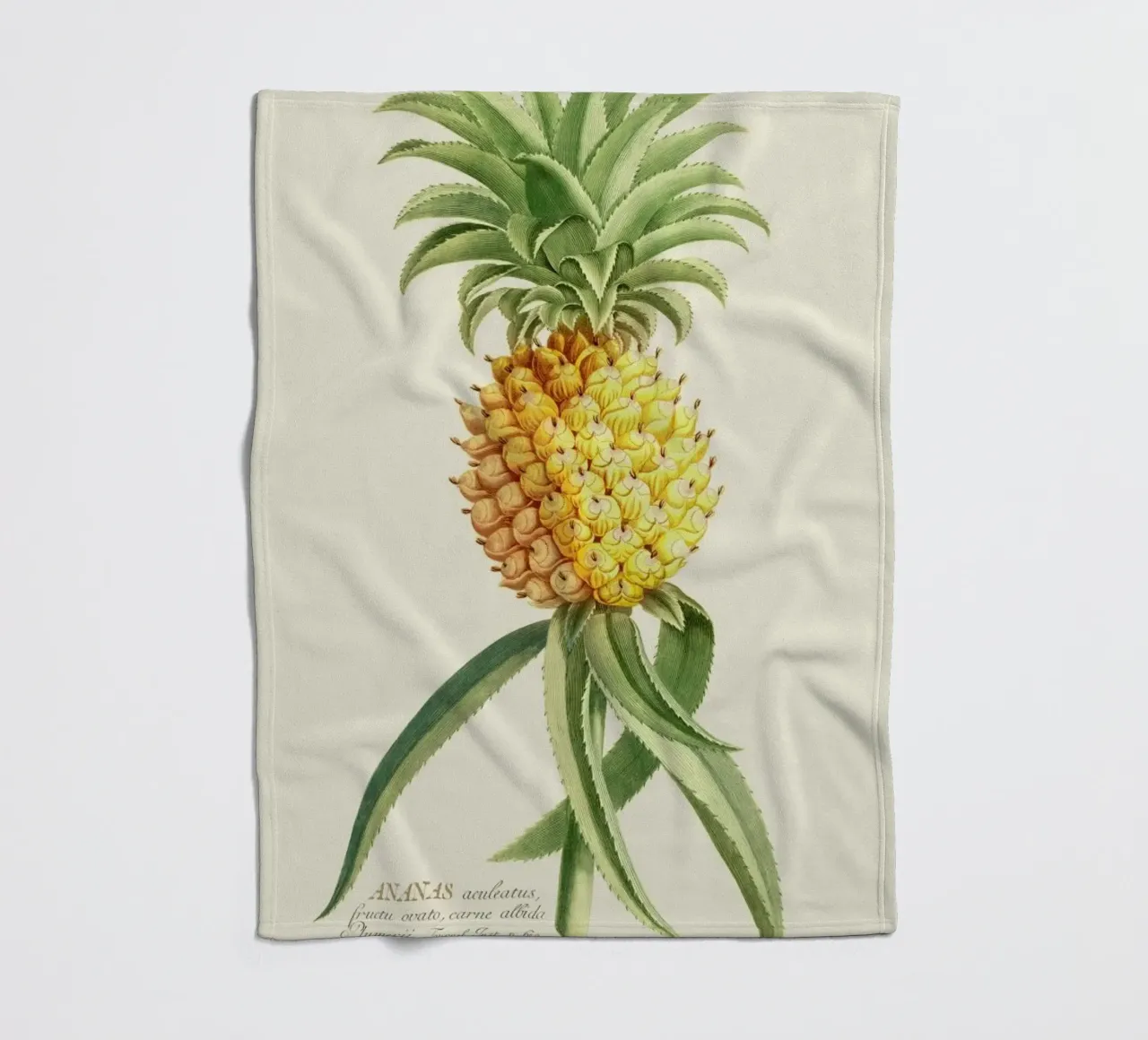 Pineapple 2 plaid polaire de Astër