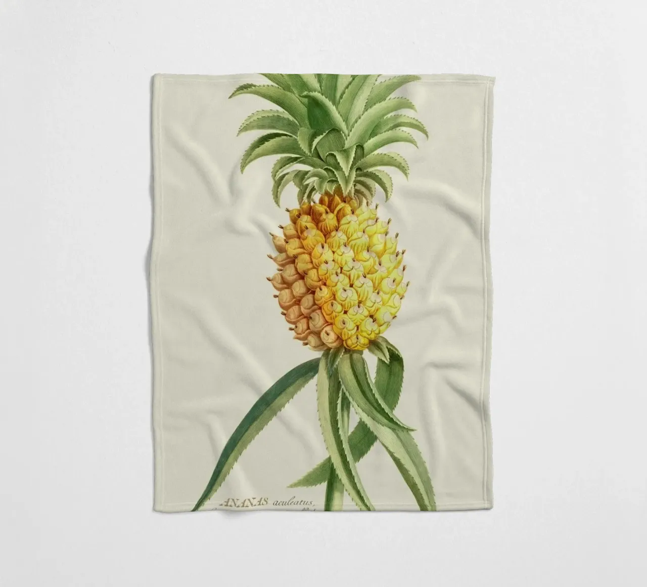 Pineapple 2 plaid polaire de Astër