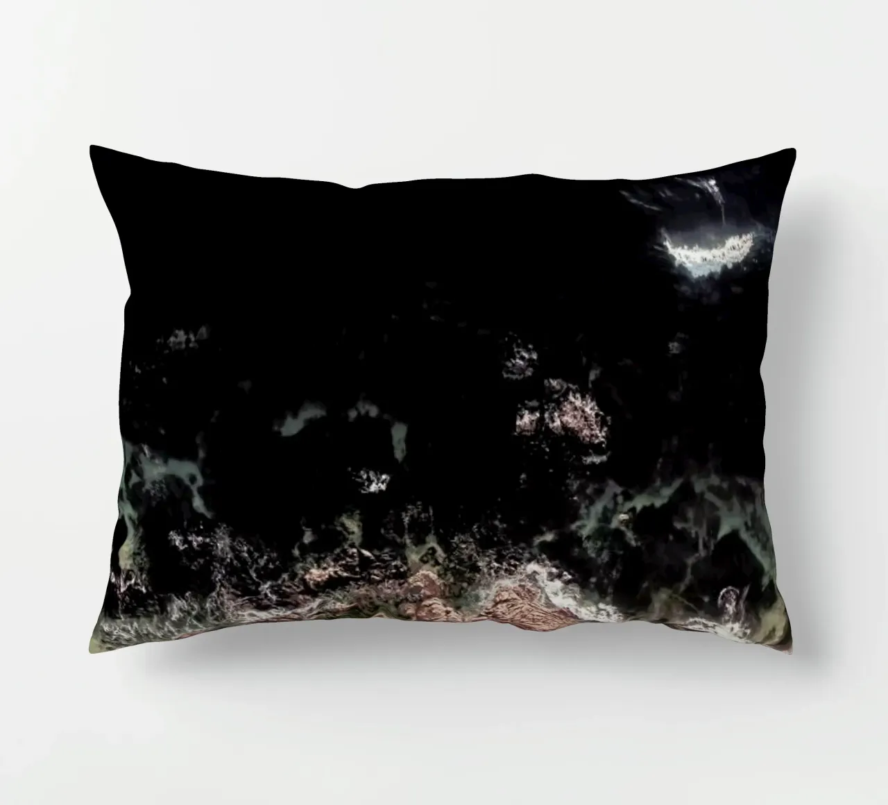 Ocean Pearls decorative cushion by Ingrid Beddoes