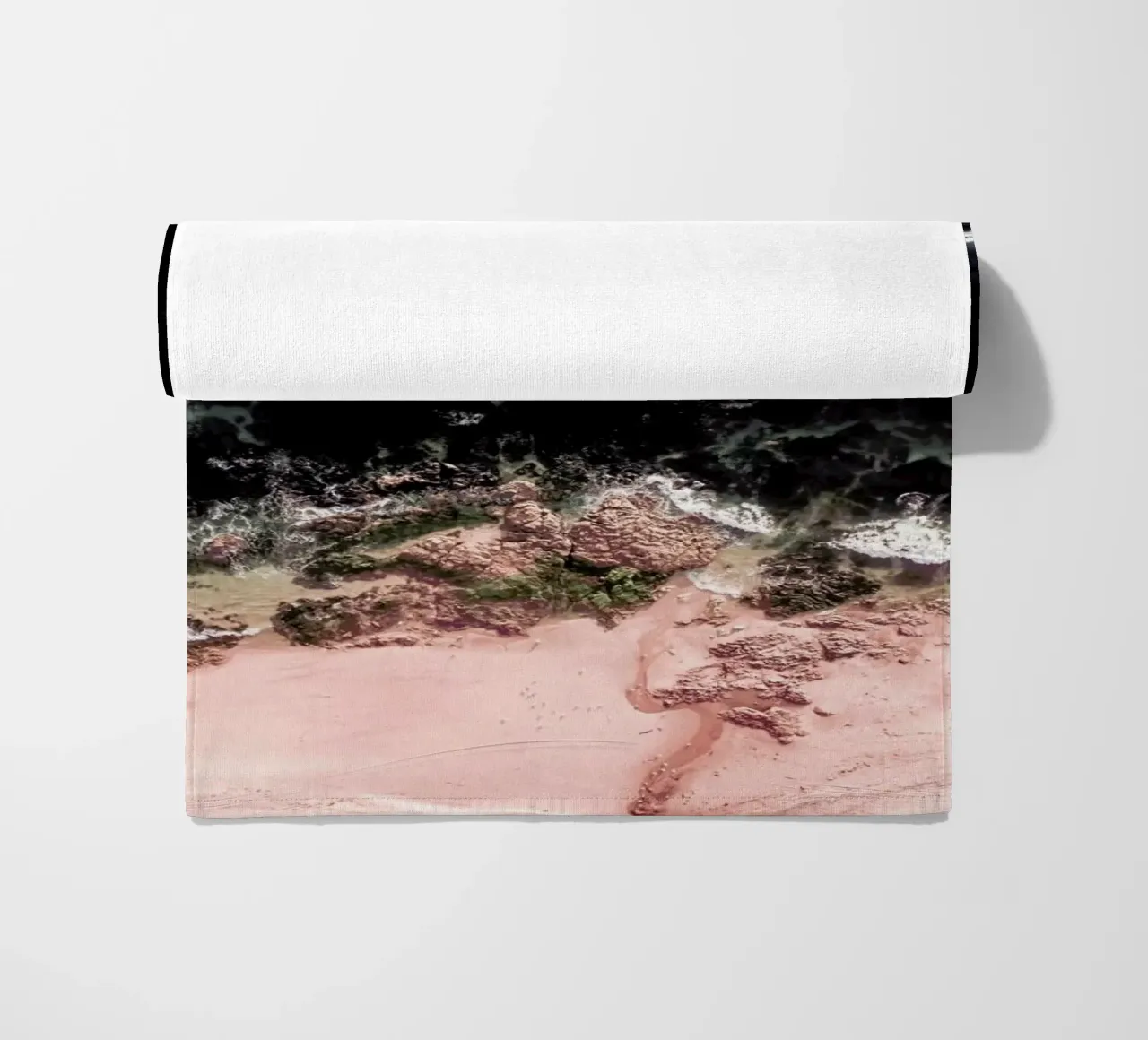 Ocean Pearls beach towel by Ingrid Beddoes