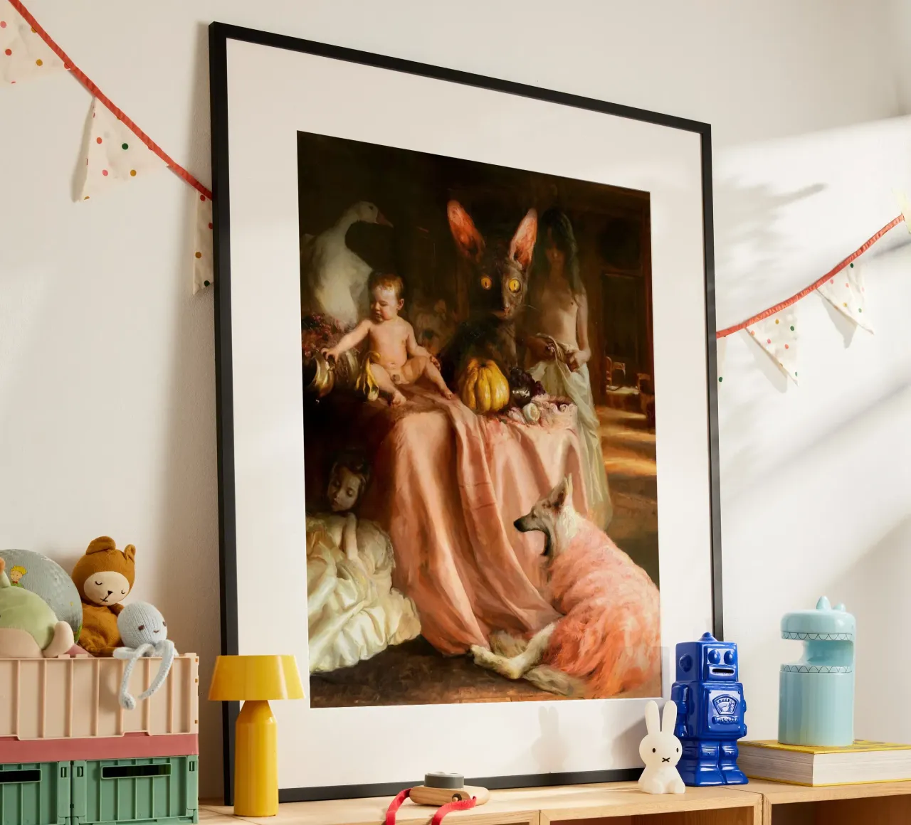 Guillermo Lorca Sade and the Cat hahnemühle by Birgitart