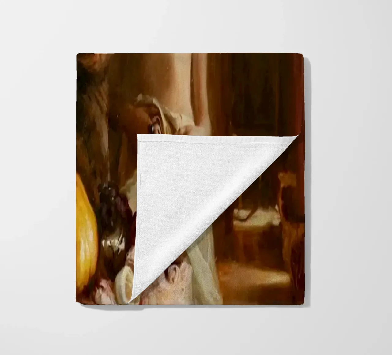 Guillermo Lorca Sade and the Cat beach towel by Birgitart