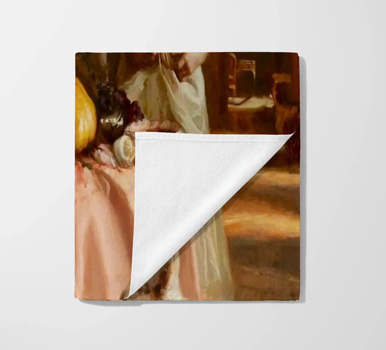 Guillermo Lorca Sade and the Cat beach towel by Birgitart