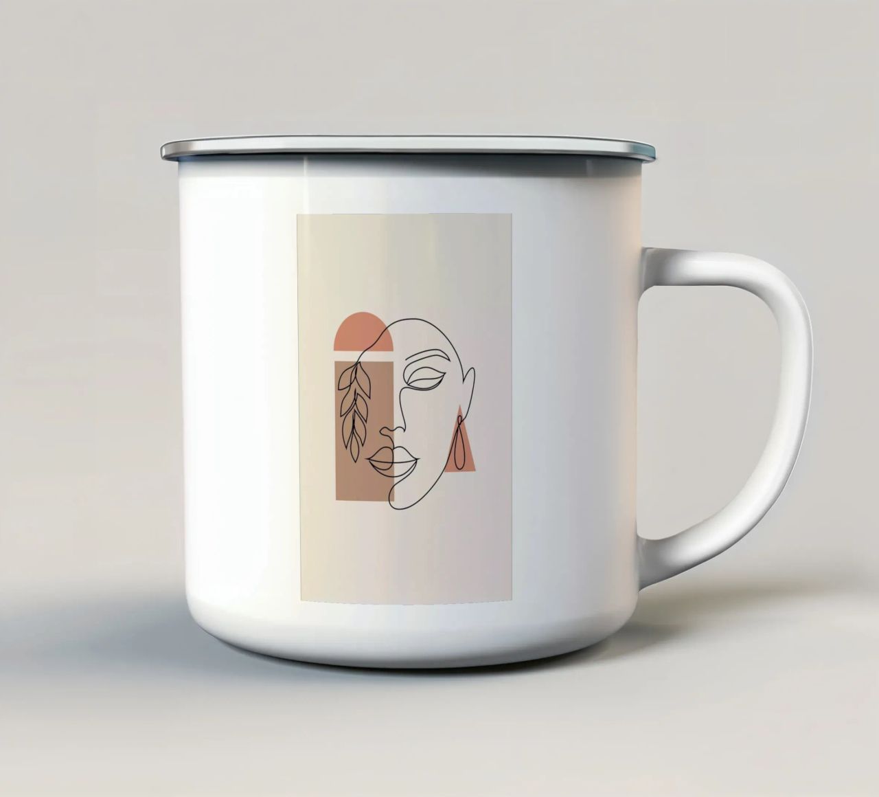 Autumn tazza in smalto da Pure