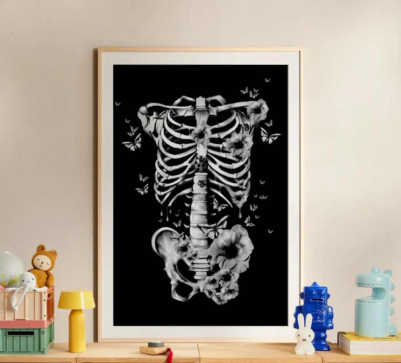 Inner Peace poster con telaio in alluminio da Kristy Patterson
