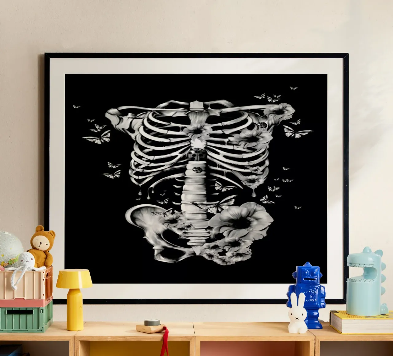Inner Peace poster con telaio in alluminio da Kristy Patterson