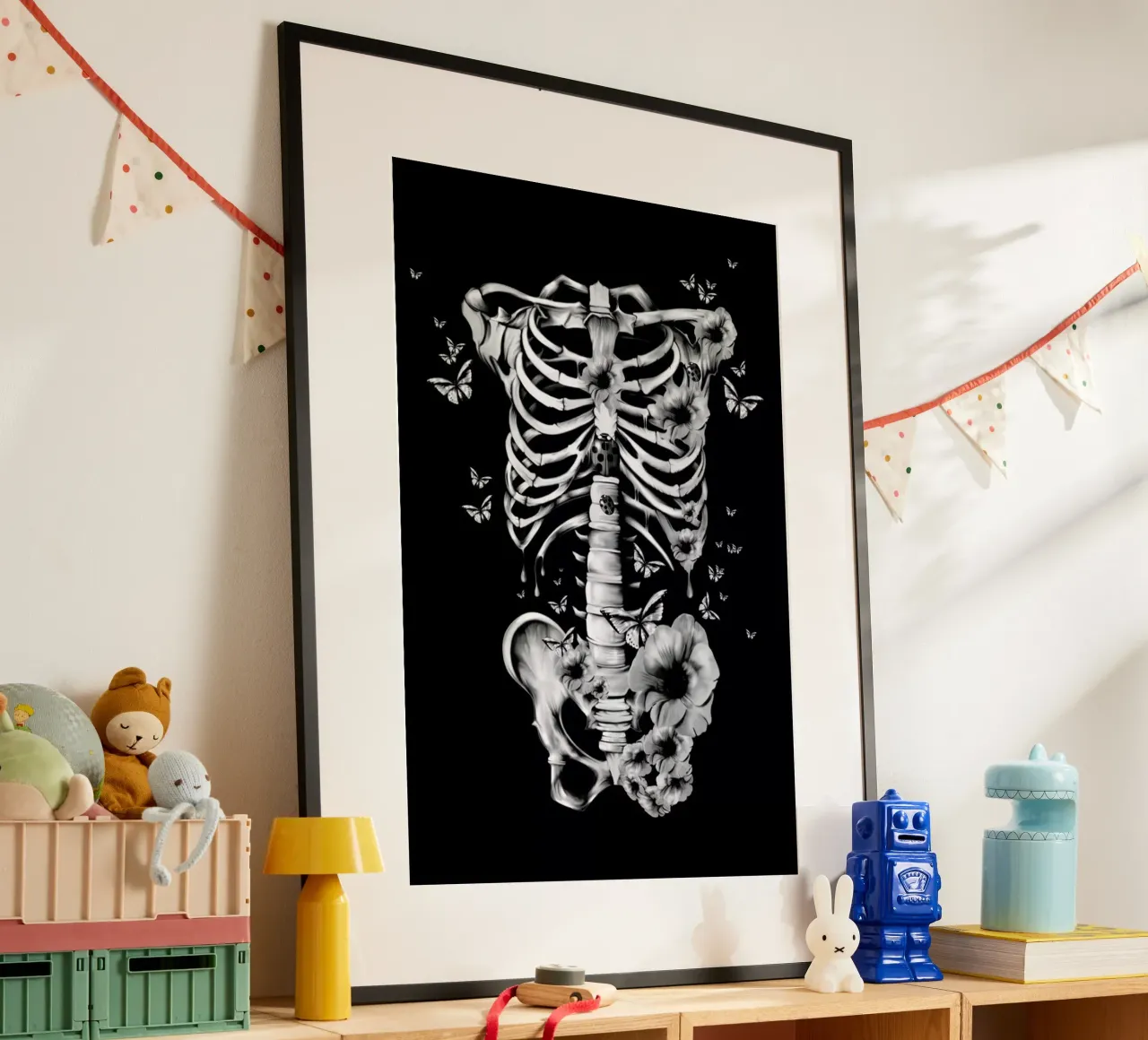 Inner Peace poster con telaio in alluminio da Kristy Patterson