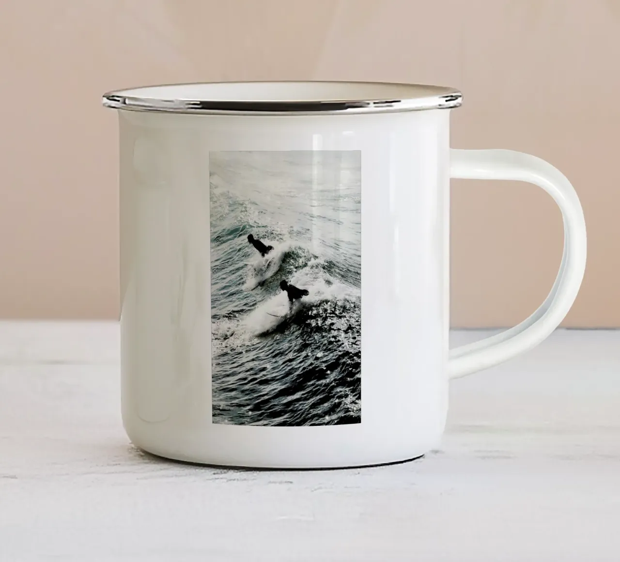 Tandem tazza in smalto da In Full Color