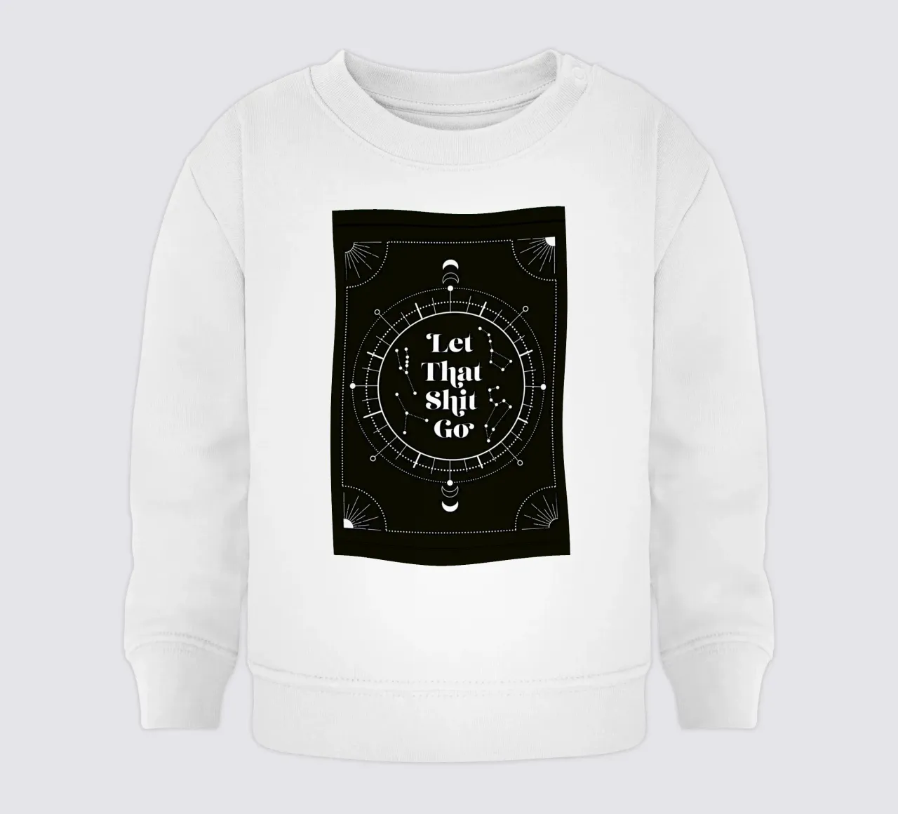 Let That Shit Go felpa neonato da cafelab