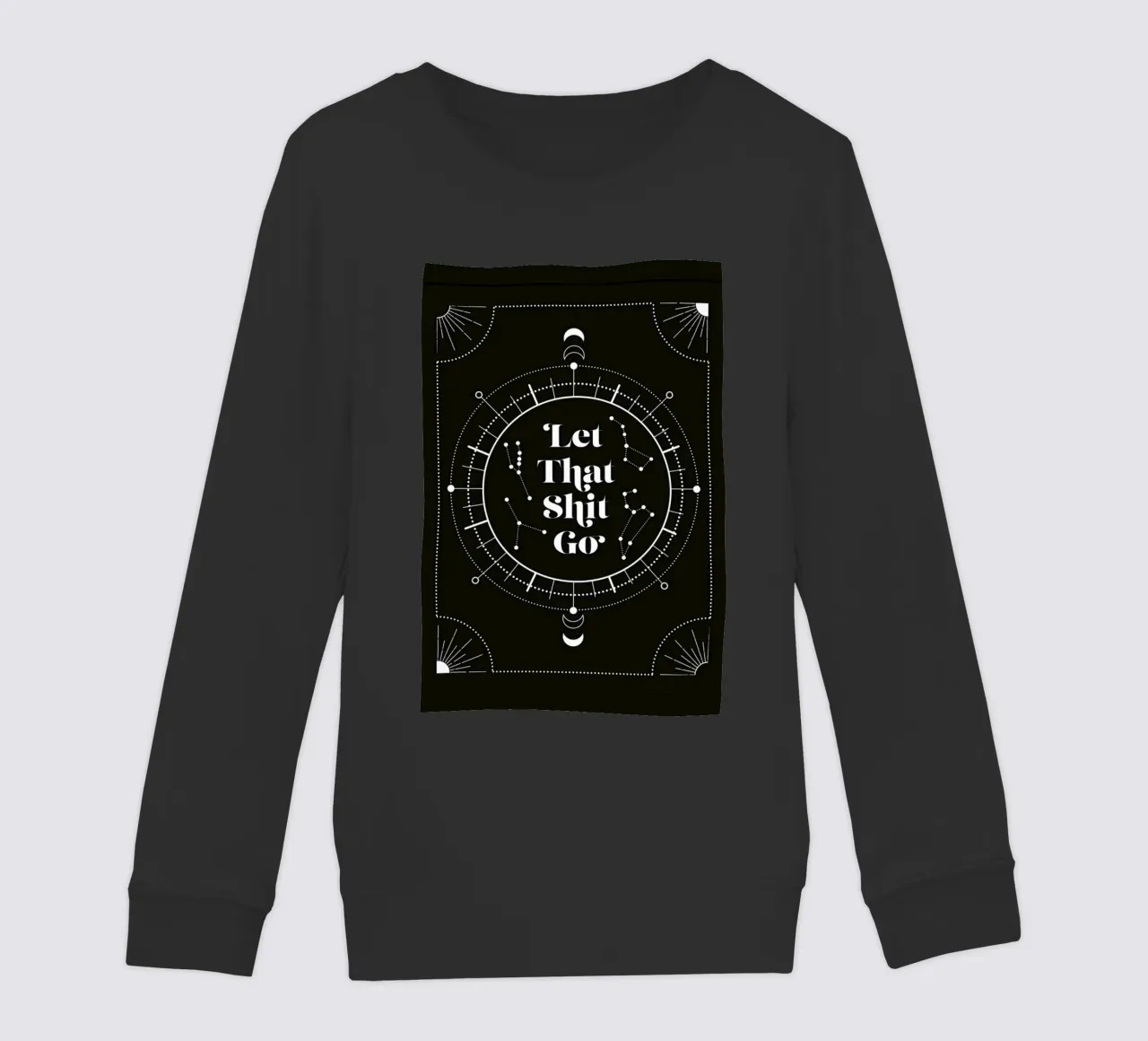 Let That Shit Go felpa bambino da cafelab