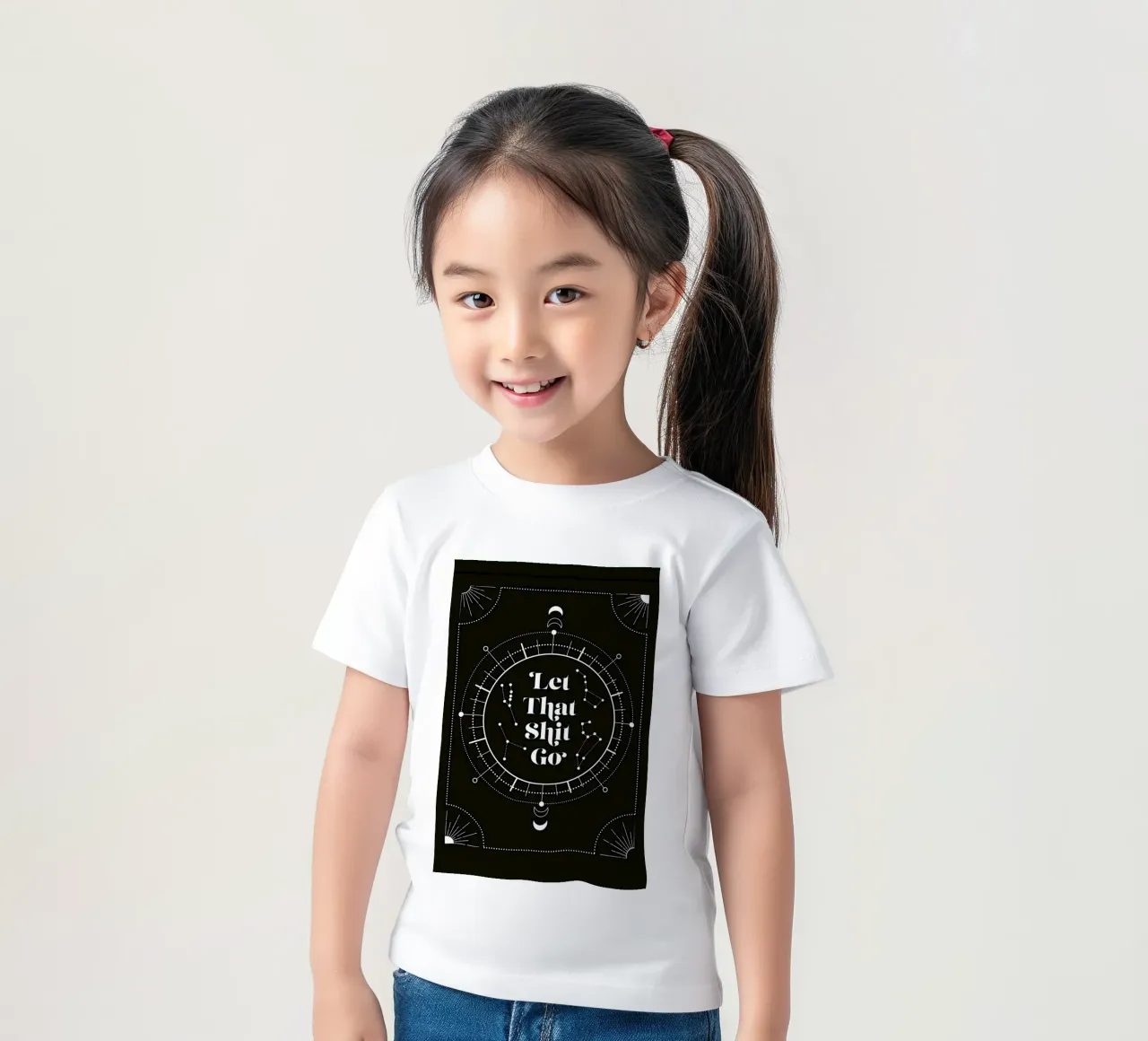 Let That Shit Go t-shirt bambini da cafelab