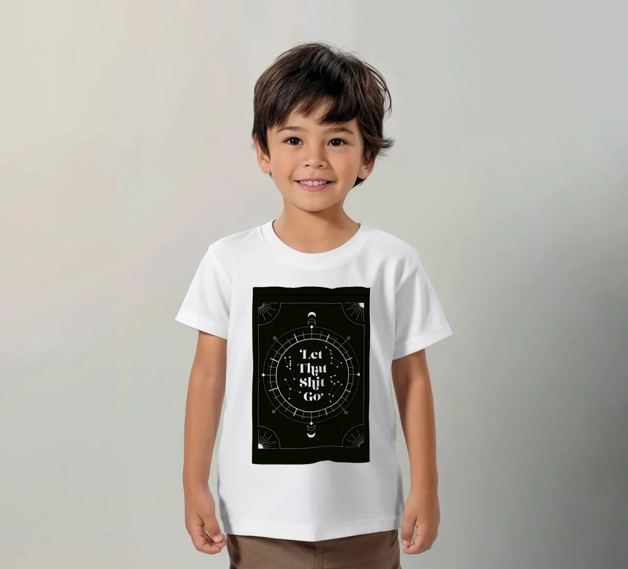 Let That Shit Go t-shirt bambini da cafelab