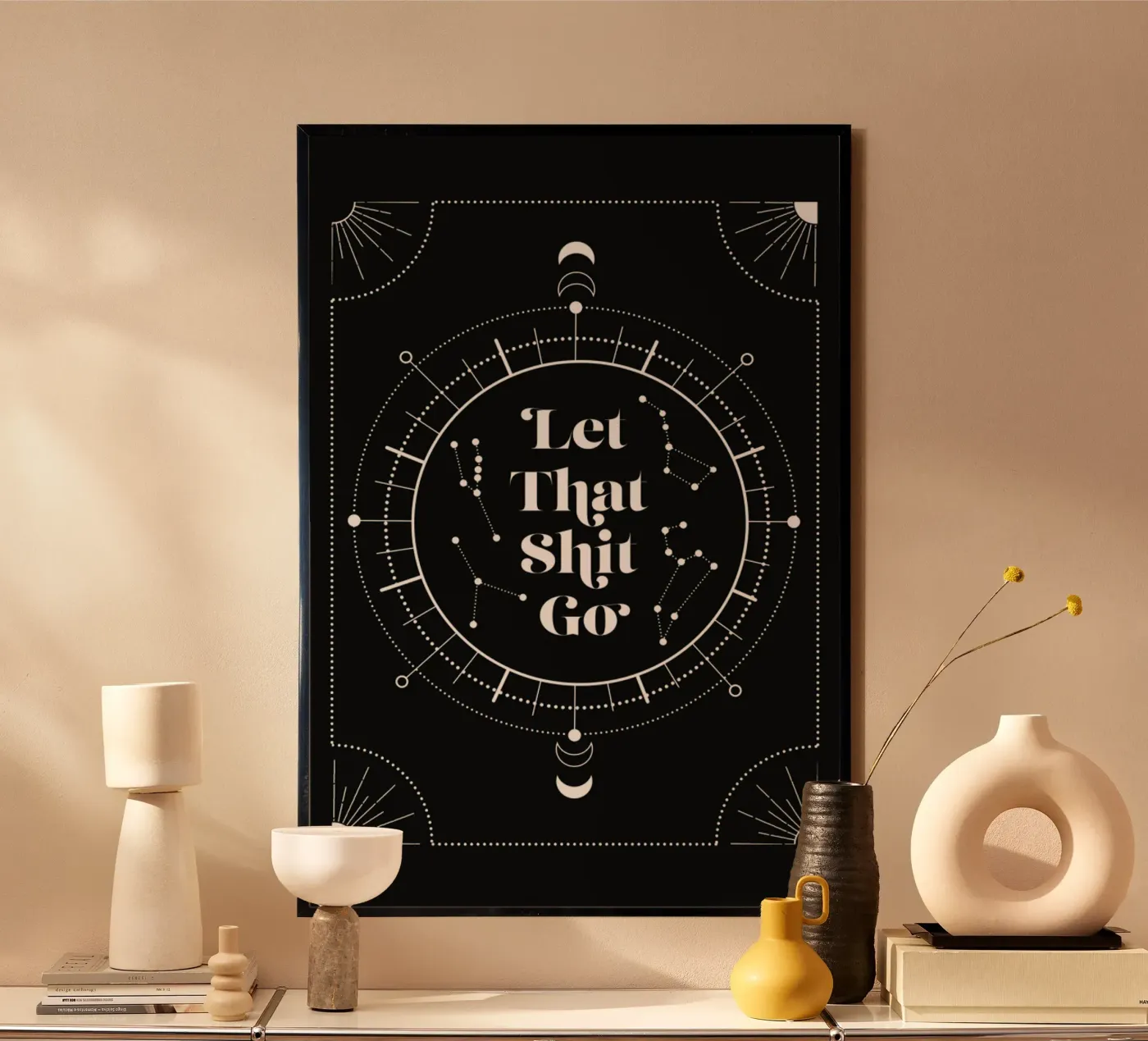 Let That Shit Go poster da cafelab