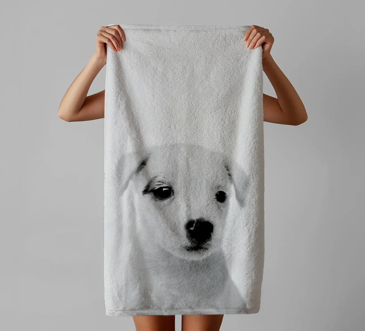 Puppy III Classic towel by Paws & Claws