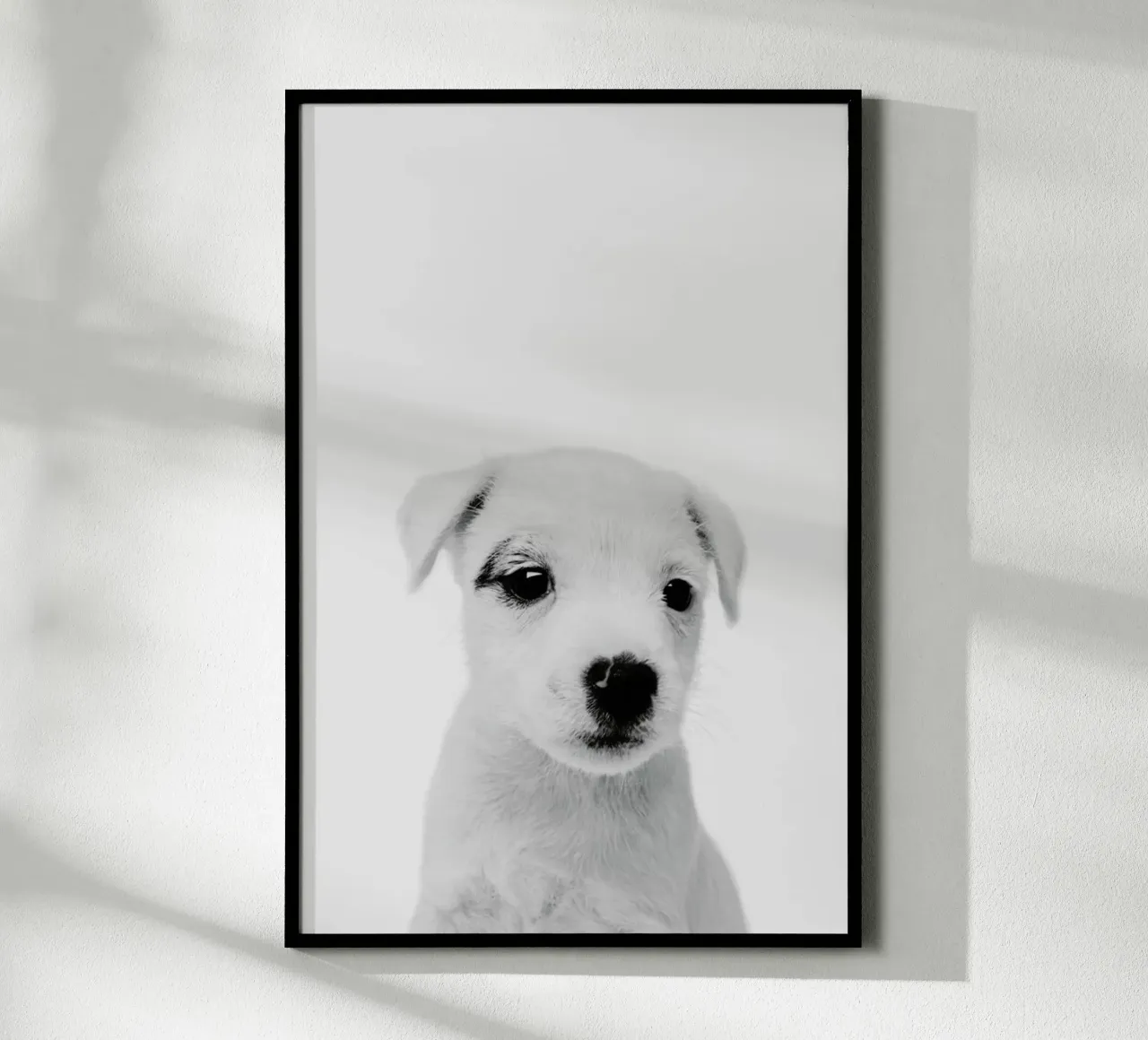 Puppy III Classic poster con telaio in alluminio da Paws & Claws