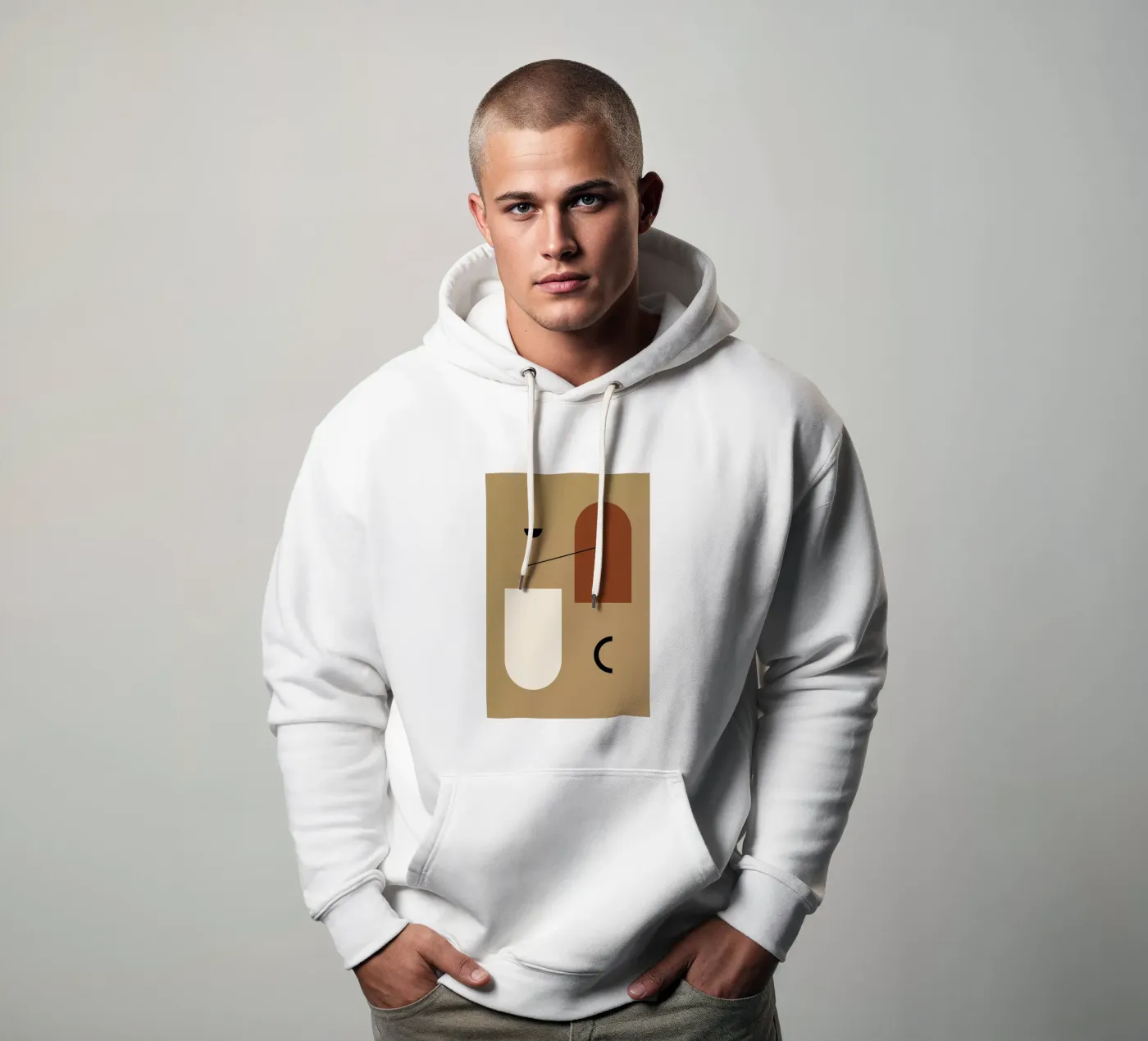 Split Level hoodie van Pure