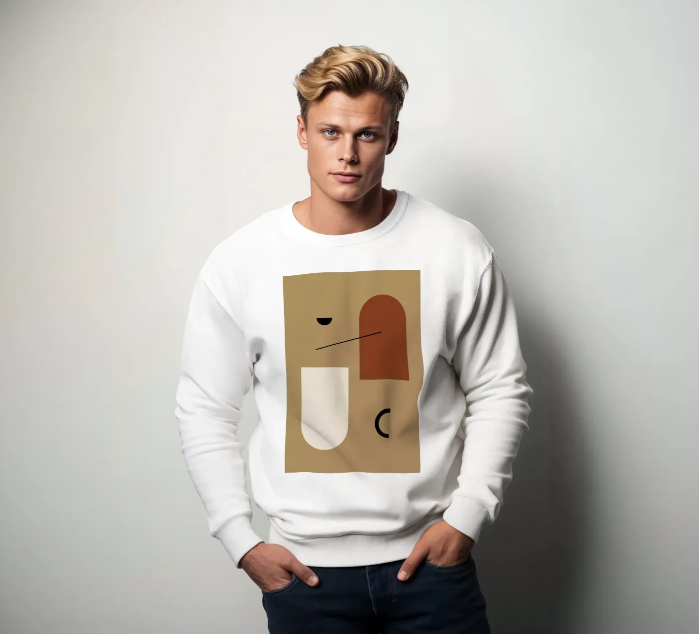 Split Level sweatshirt by Pure