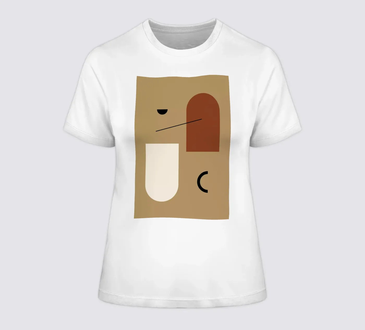 Split Level dames t-shirt getailleerd van Pure