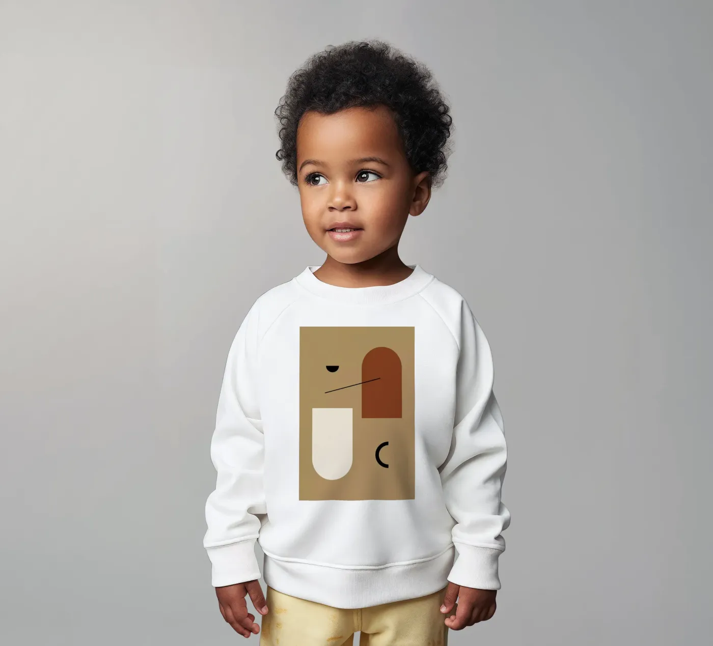 Split Level baby sweatshirt van Pure