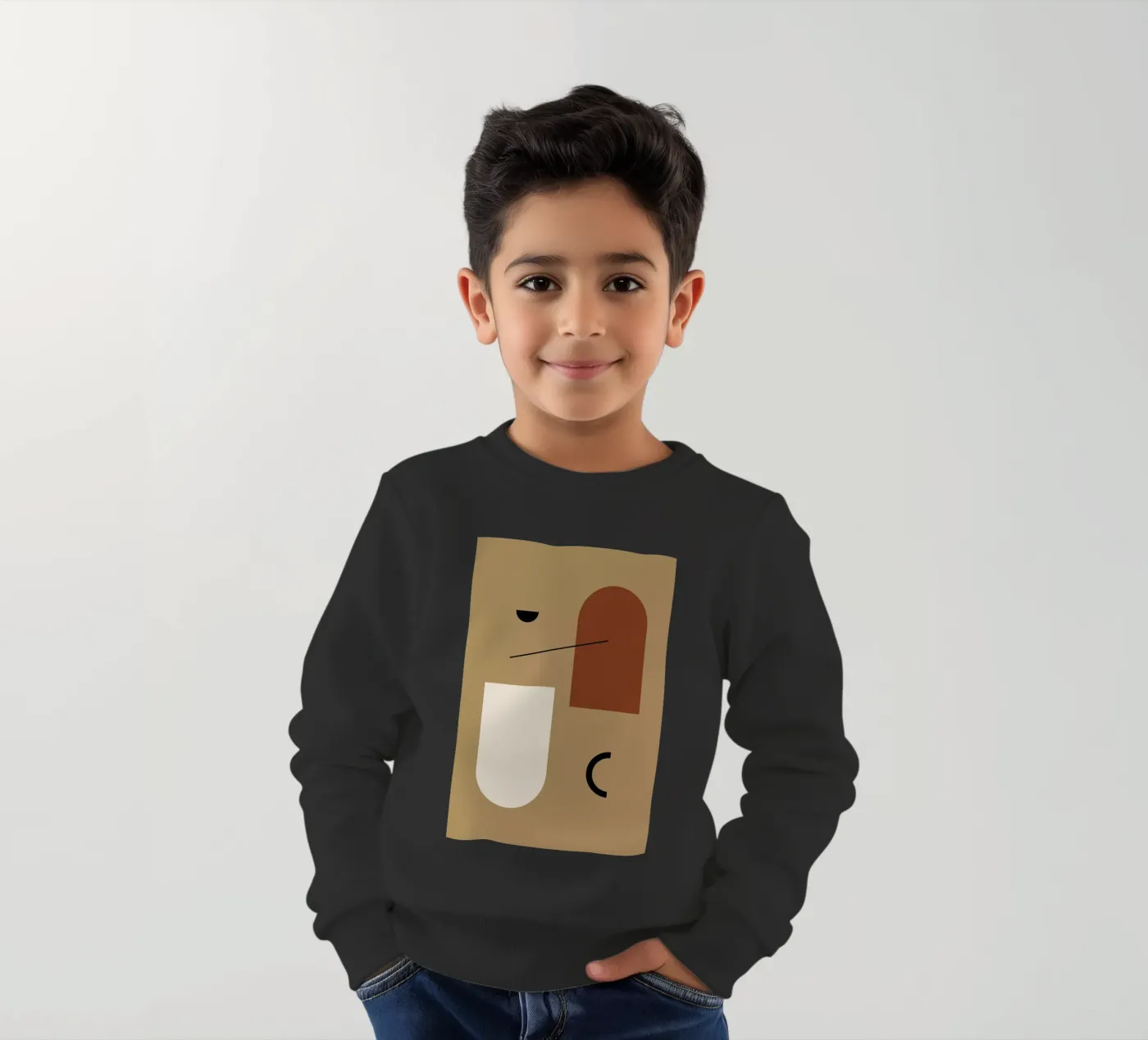Split Level kinder sweatshirt van Pure