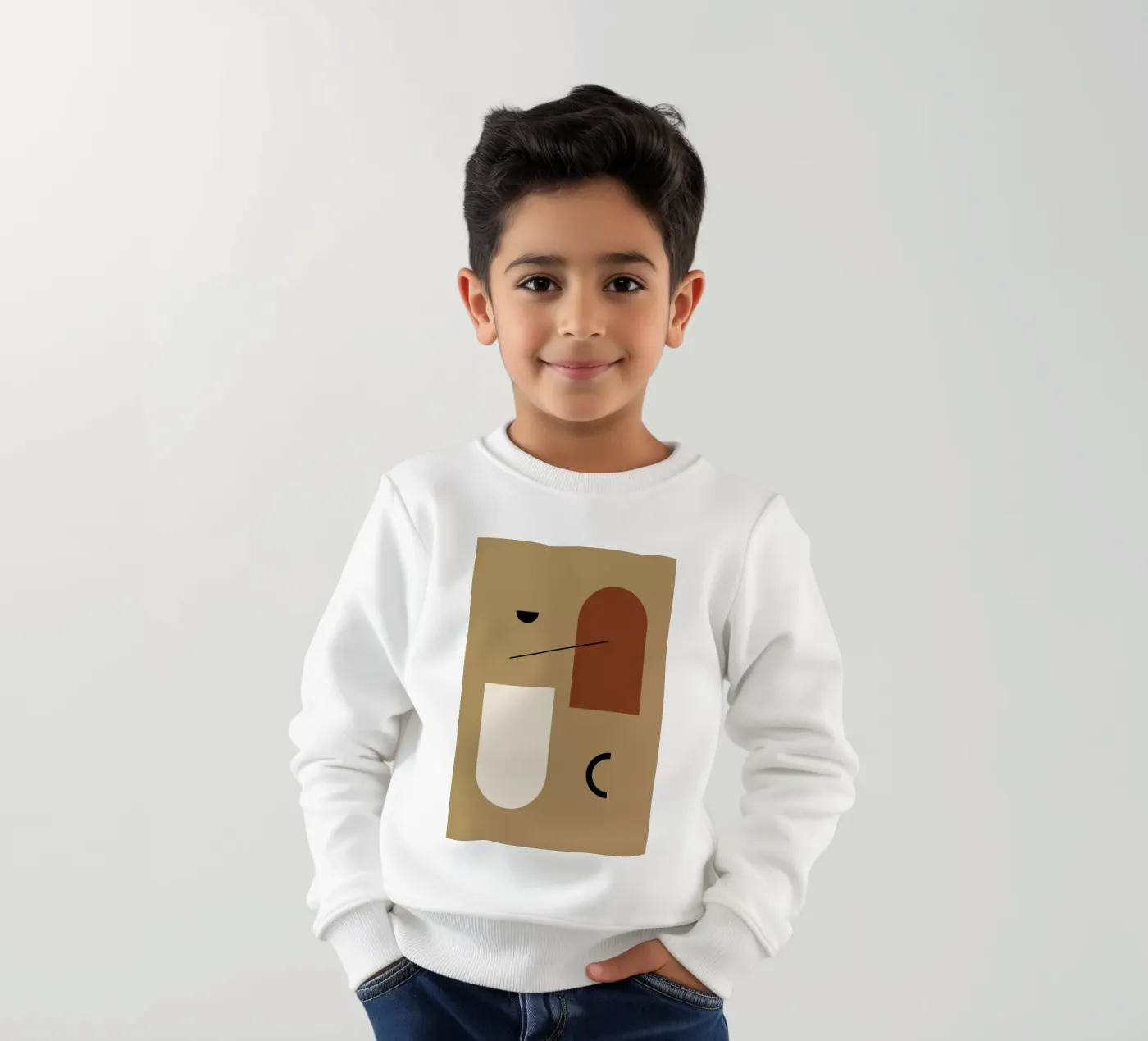 Split Level kinder sweatshirt van Pure