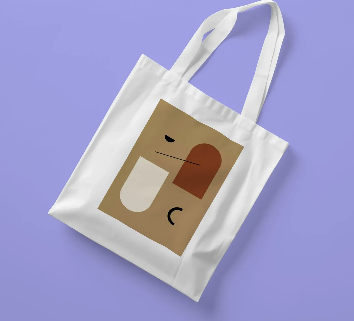 Split Level Jutebeutel von Pure